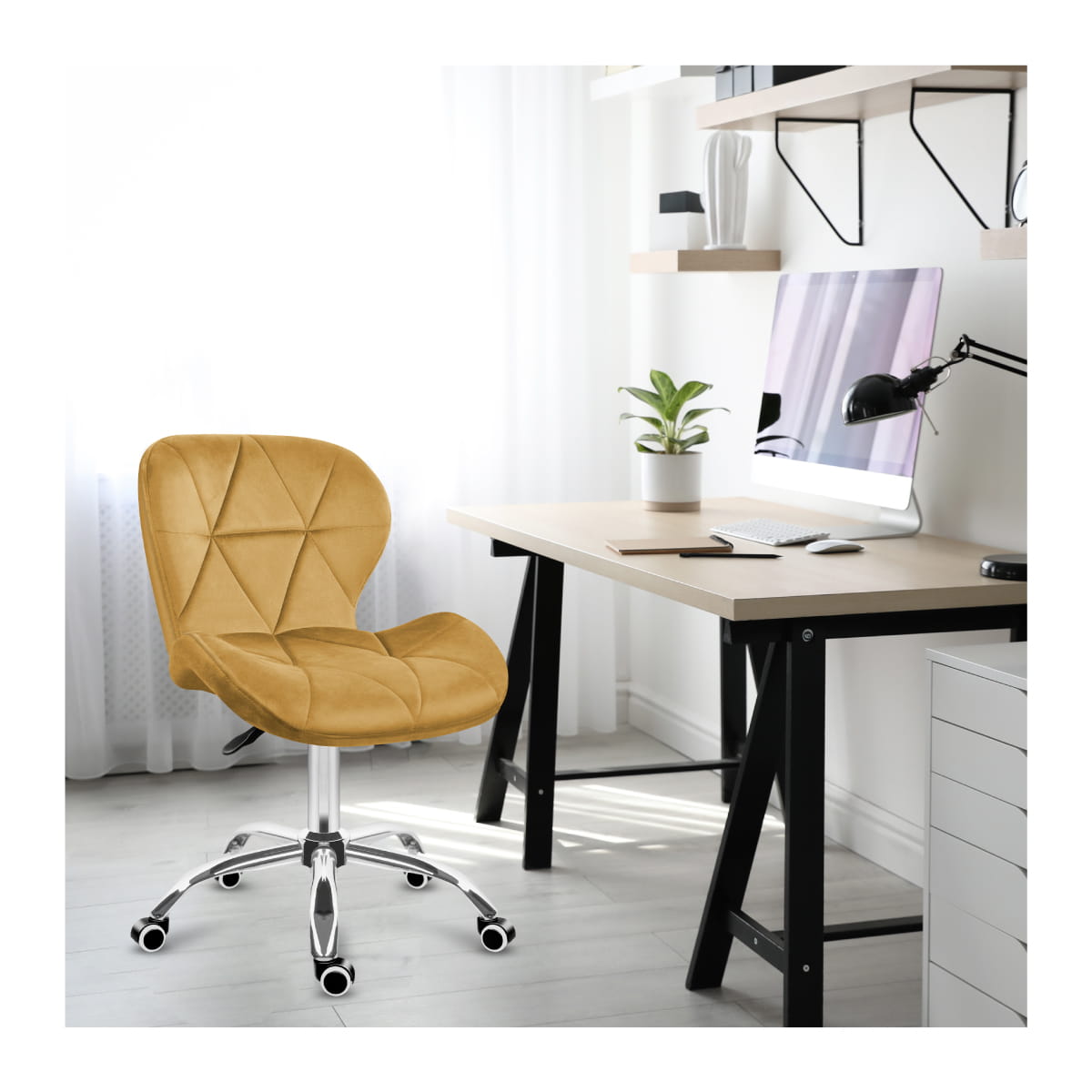 Mark Adler Future 3.0 Bürostuhl, Senfgelb 