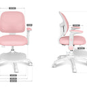 Mark Adler JUNIOR 5.0 Rosa Drehstuhl 