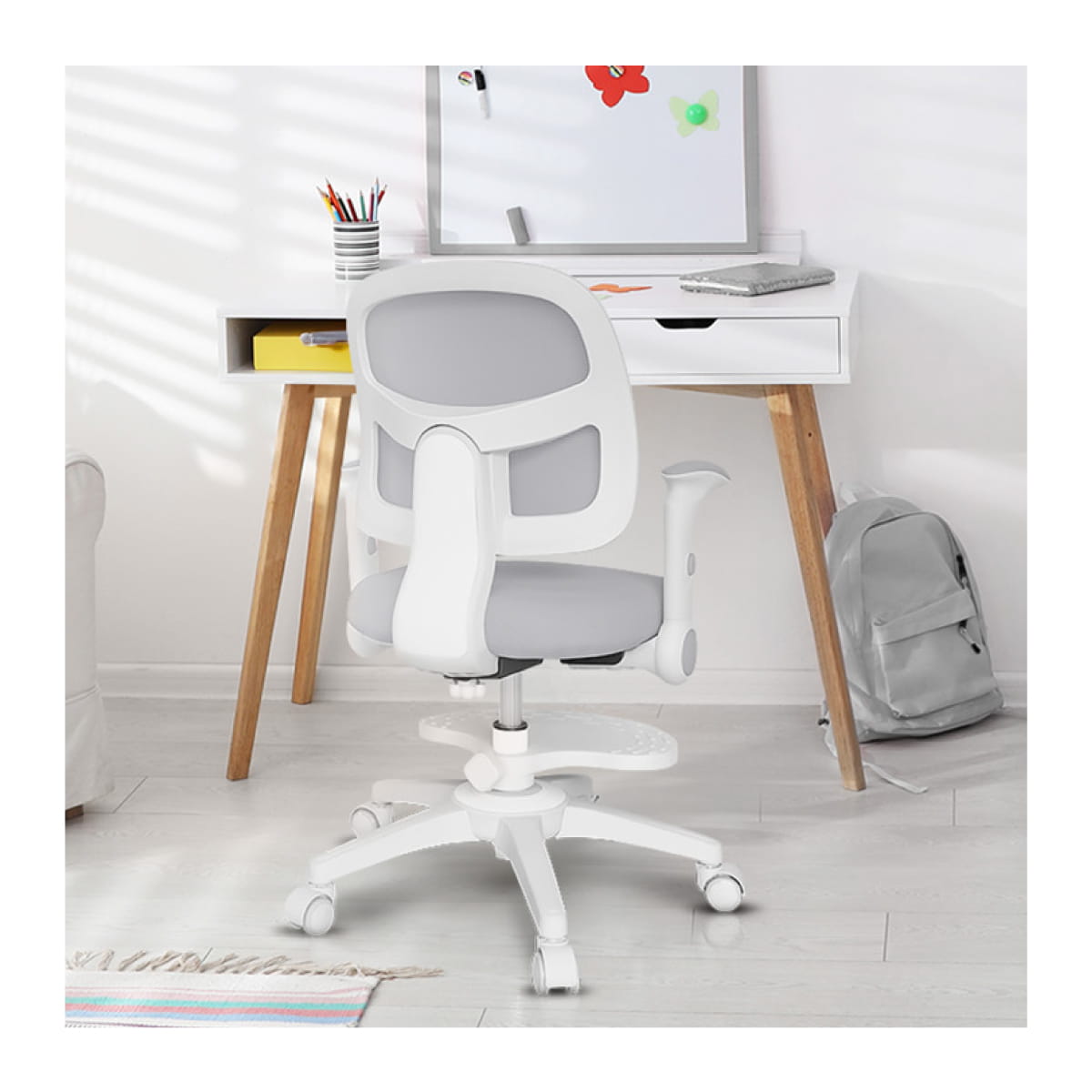 Mark Adler JUNIOR 5.0 Grauer Drehstuhl 