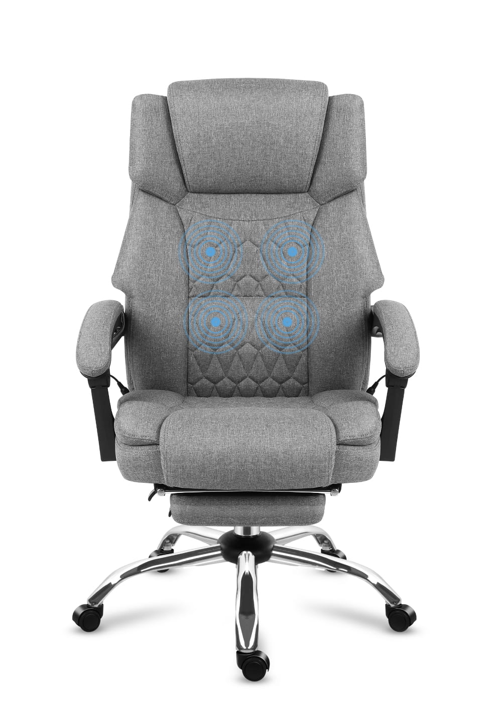 Mark Adler Boss 6.0 Grau Massage-Bürostuhl