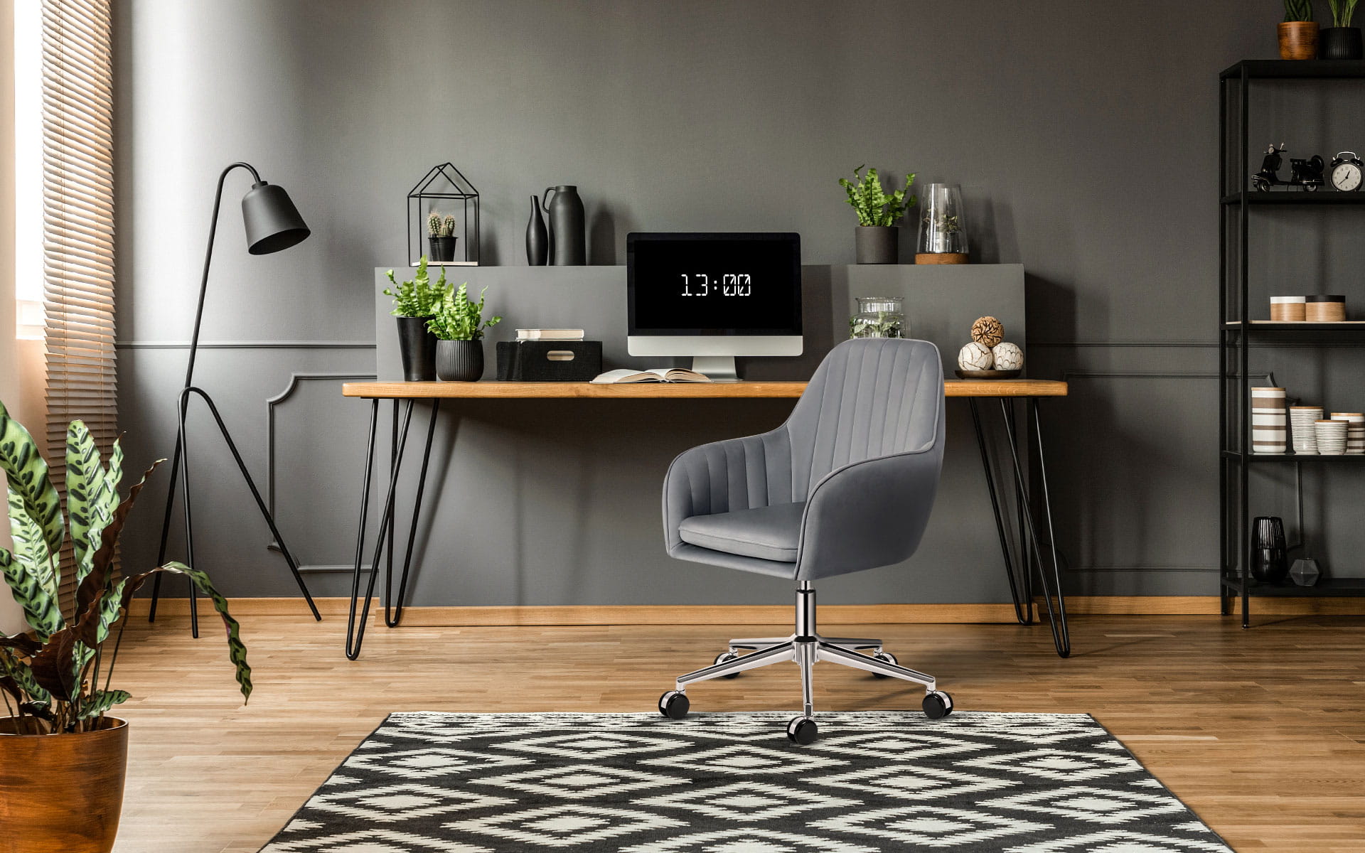 MARK ADLER FUTURE 5.2 Bürostuhl, Grau 