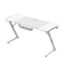 Huzaro Hero 3.3 Weiß RGB LED Gaming-Tisch