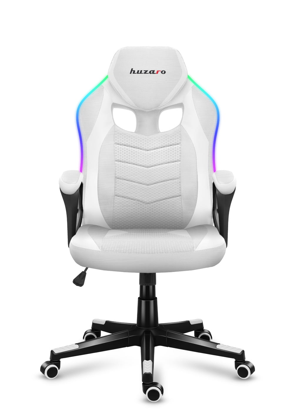 Gaming-Stühle Force 2.5 RGB LED Weiß Mesh