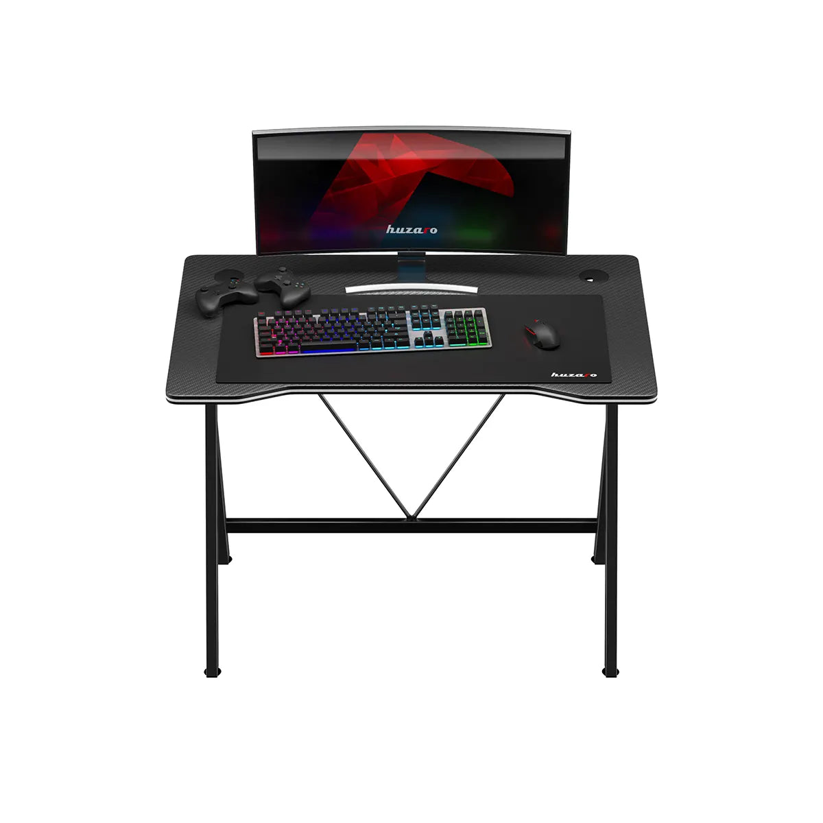 Huzaro Hero 1.4 Gaming-Schreibtisch Schwarz