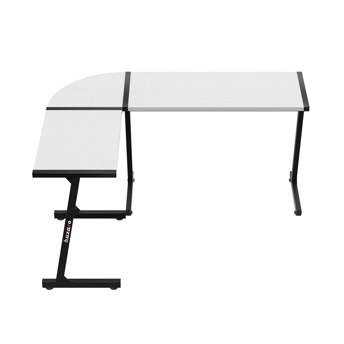 Hero 6.0 Eck-Gaming-Tisch Weiß RGB LED