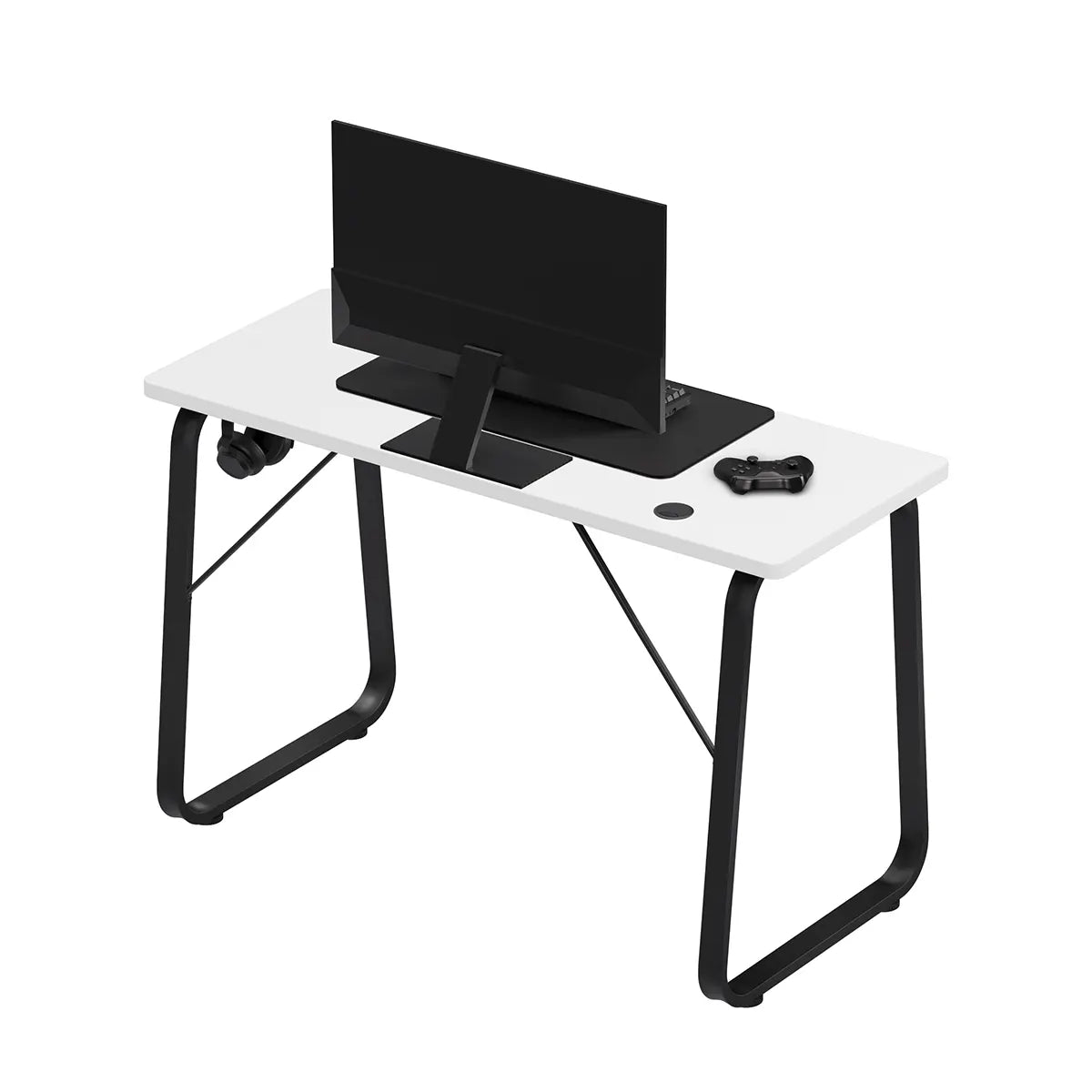 Huzaro Hero 1.5 Weißer Gaming-Schreibtisch 120 cm 