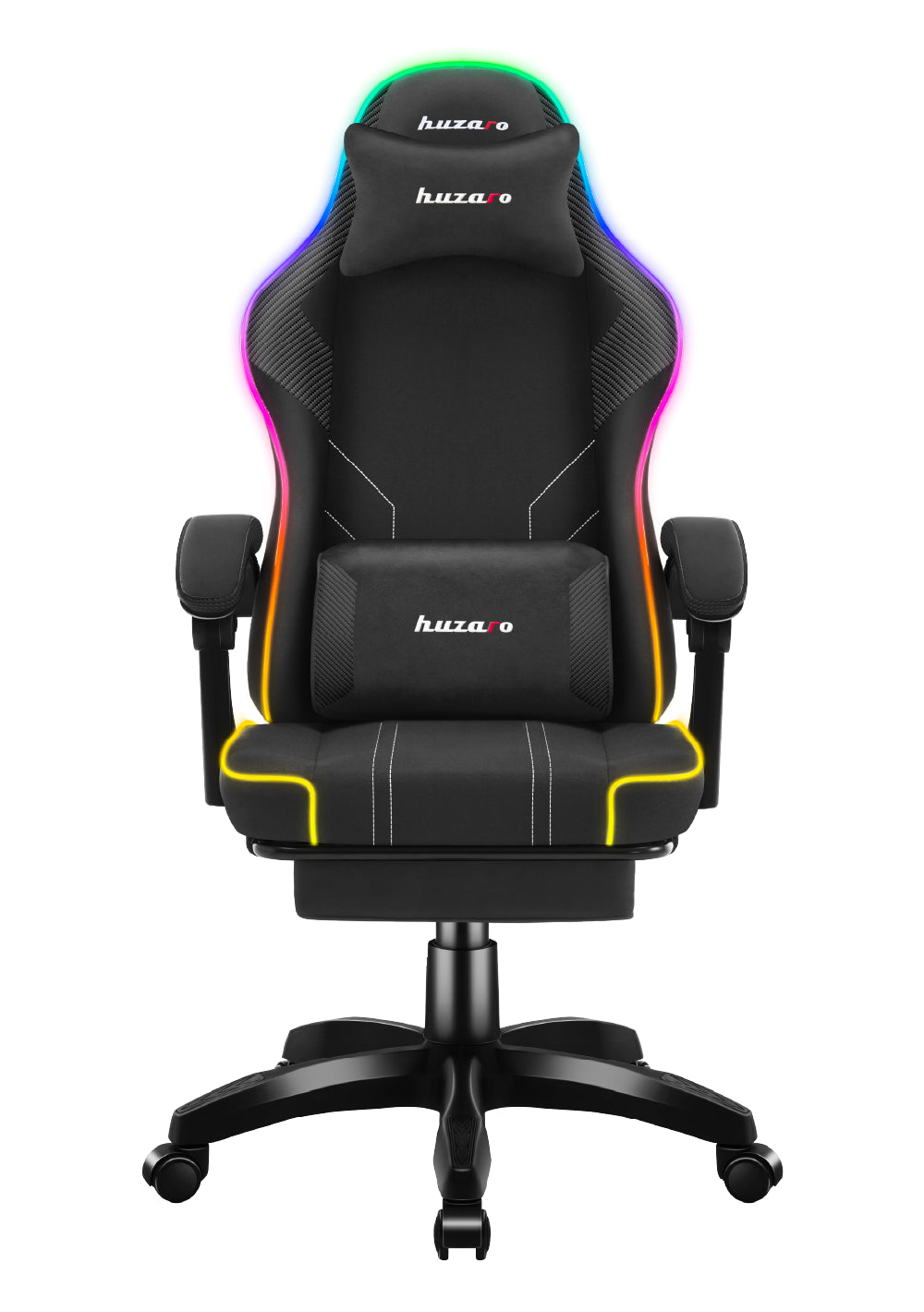 Huzaro Force 3.7 RGB LED Black Gaming-Stuhl