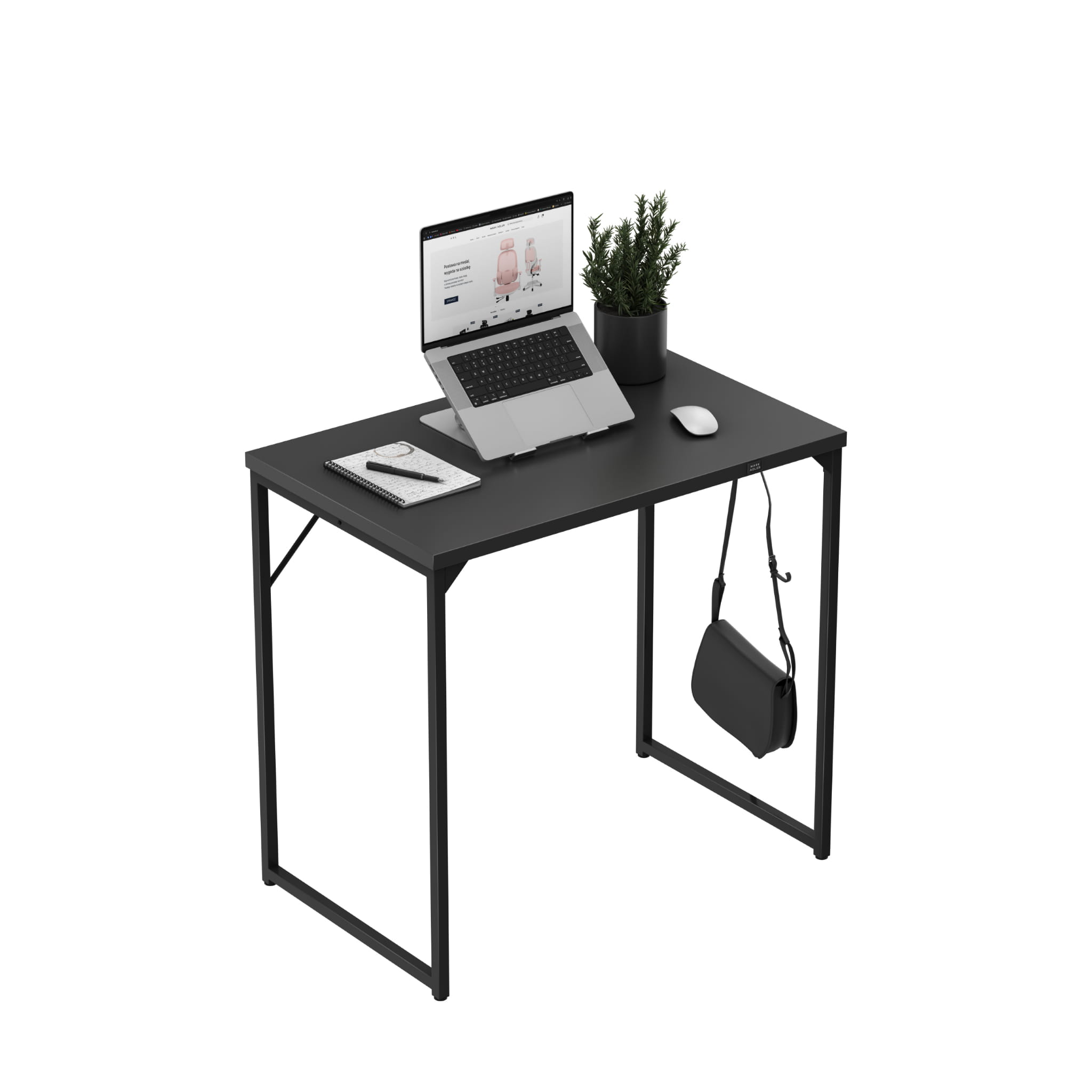 Mark Adler Leader 1.3 Schwarzer Schreibtisch