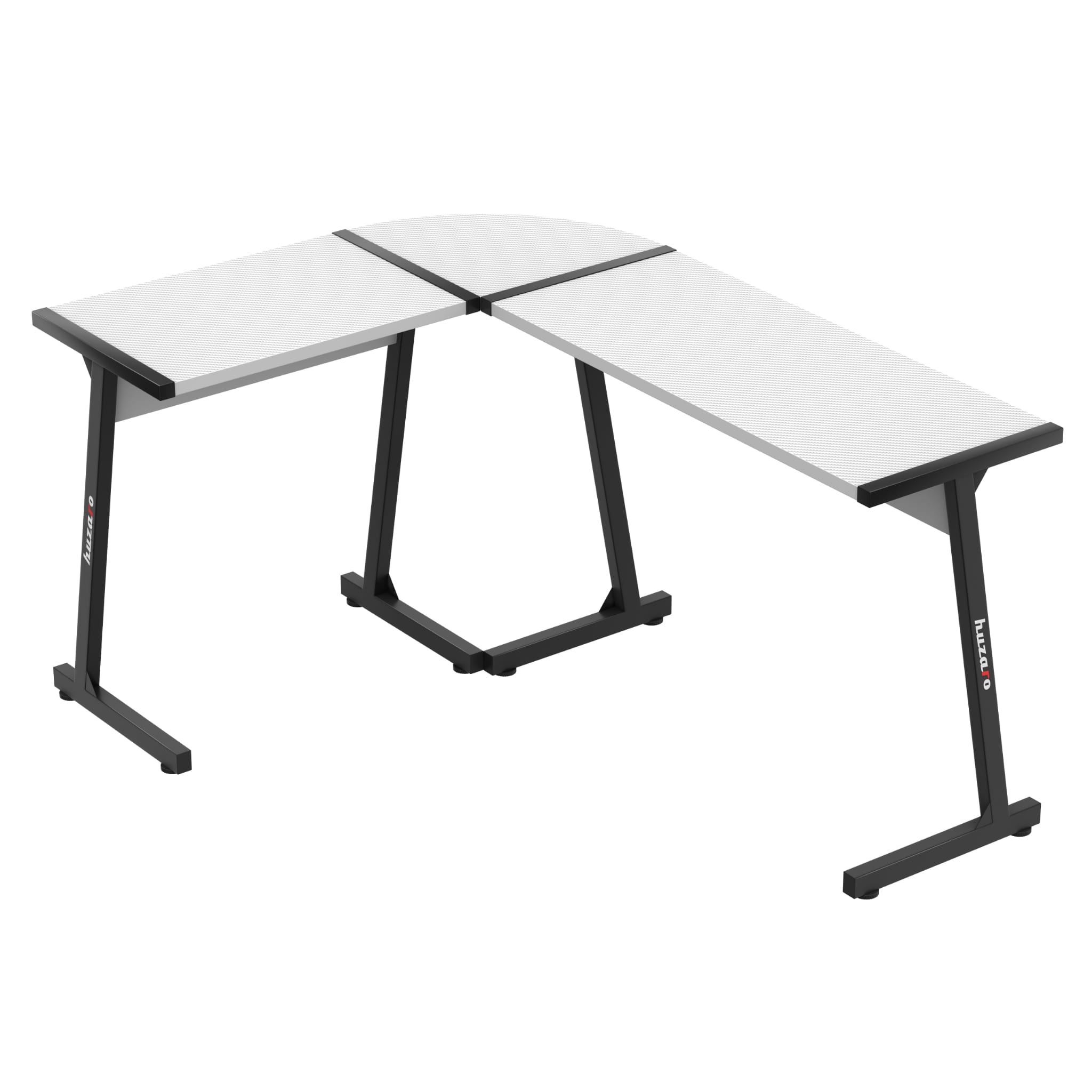 Huzaro Hero 6.0 Eck-Gaming-Schreibtisch weiß