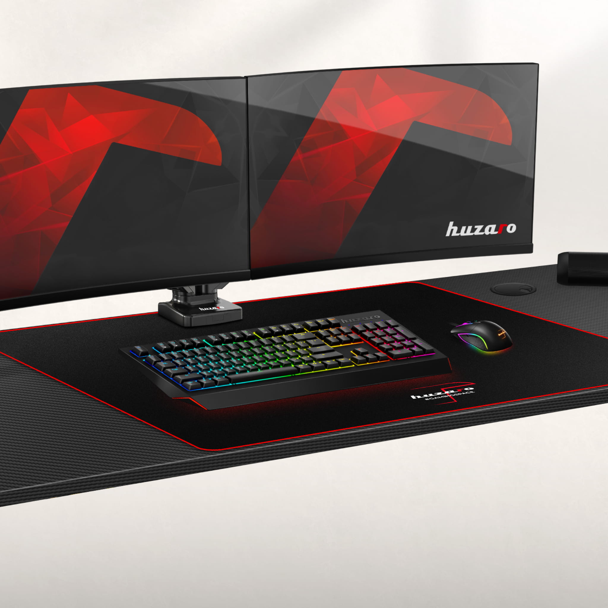 Huzaro Hero 4.7 Gaming-Schreibtisch Schwarz