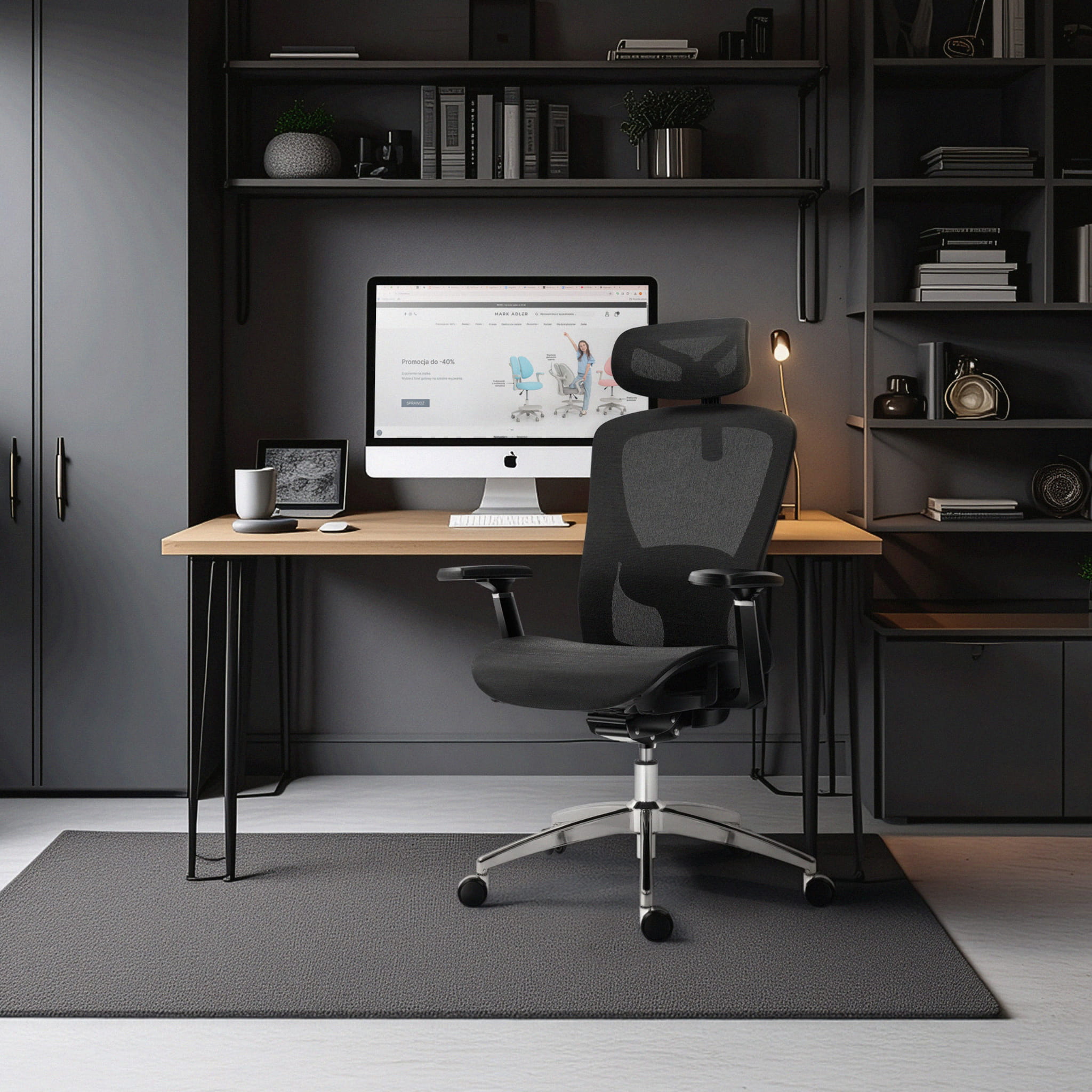 Expert 5.3 Black Mesh Bürostuhl