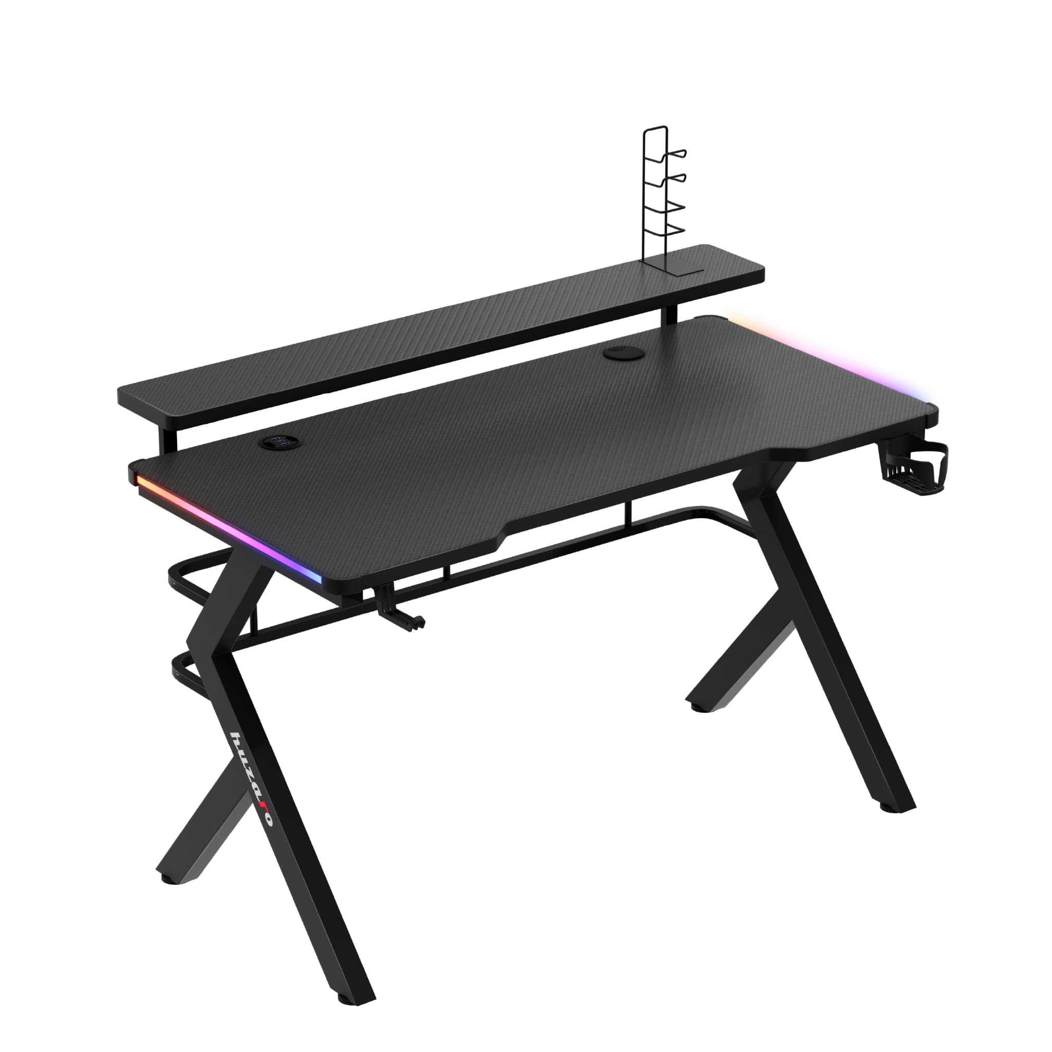 Huzaro Hero 5.0 RGB-LED-Gaming-Tisch