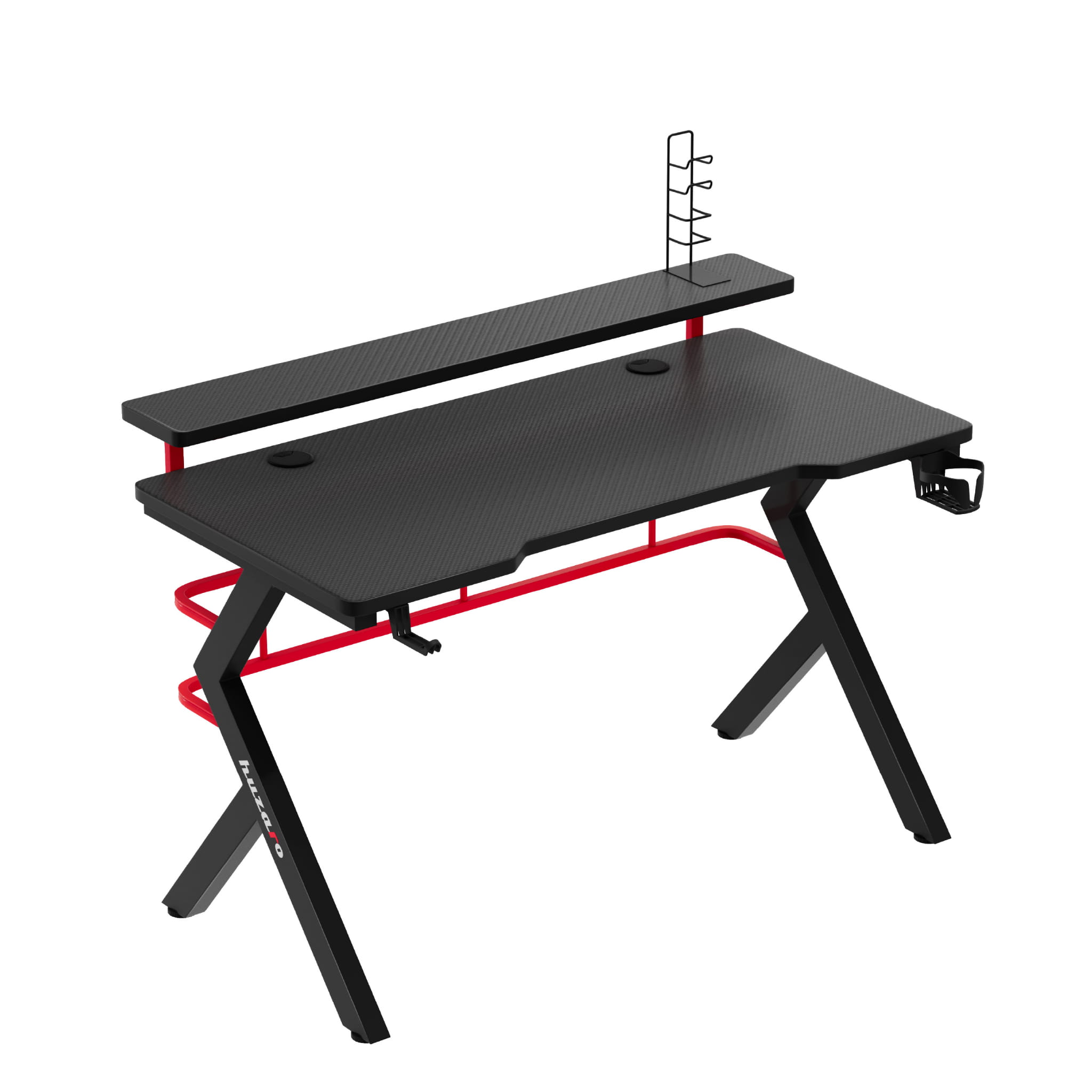 Huzaro Hero 5.0 Rot Gaming-Schreibtisch