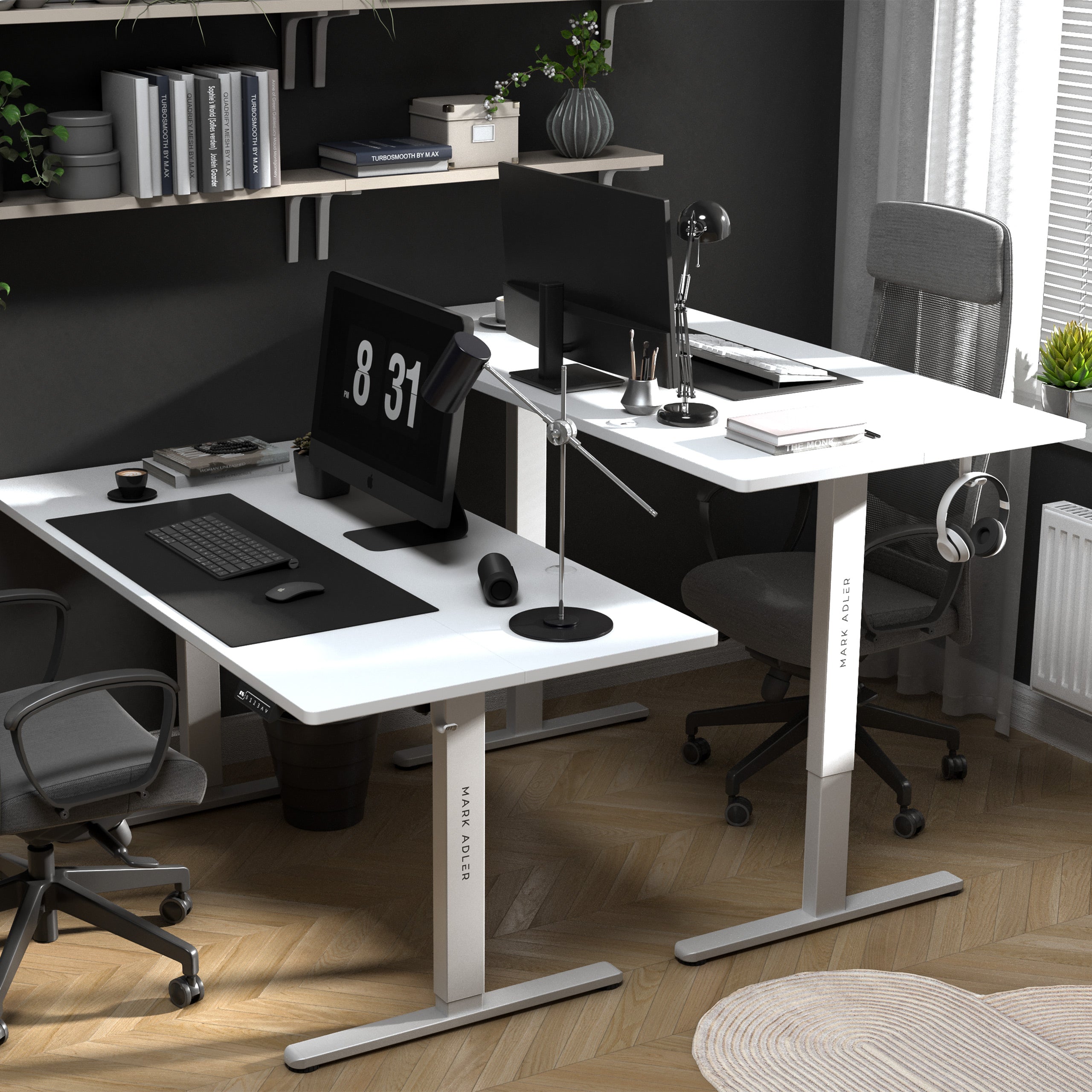 Mark Adler Leader 7.6 Elektrischer Schreibtisch Weiß