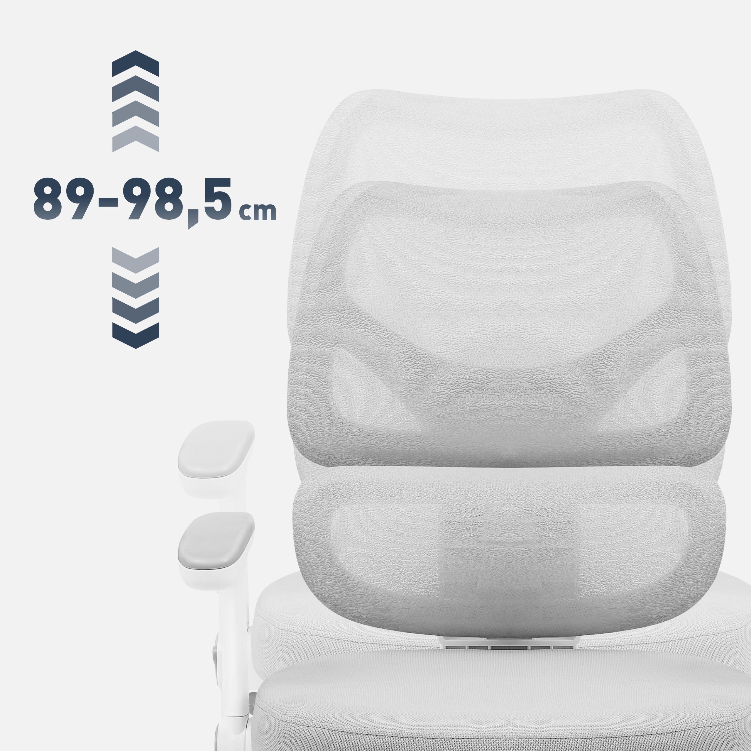 Mark Adler Junior 5.3 Drehstuhl Grau für Kinder