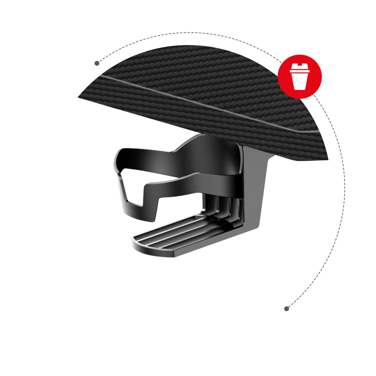 Huzaro Hero 2.8 Gaming-Schreibtisch Schwarz