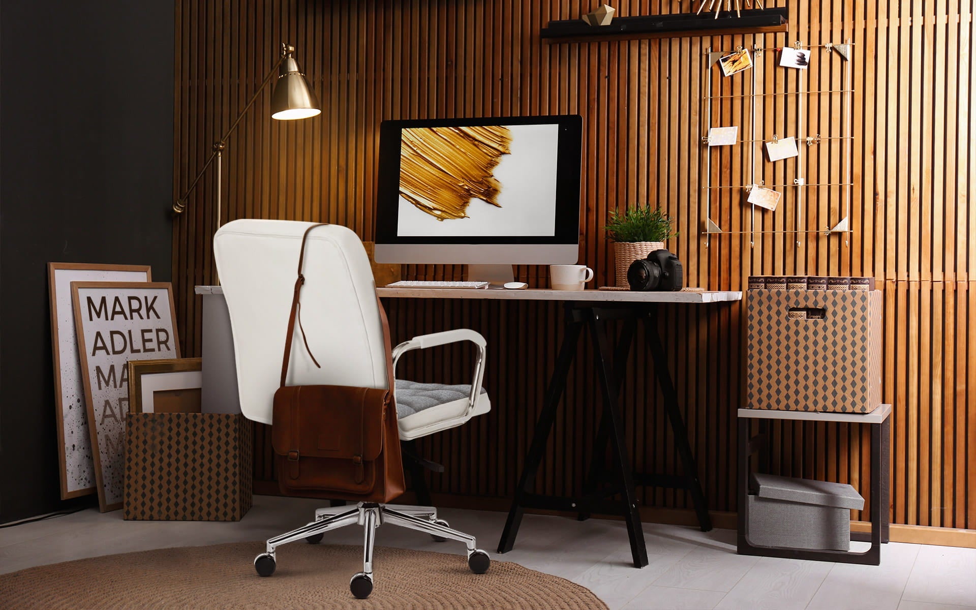 MARK ADLER FUTURE 4.0 Bürostuhl aus grauem Netzgewebe 