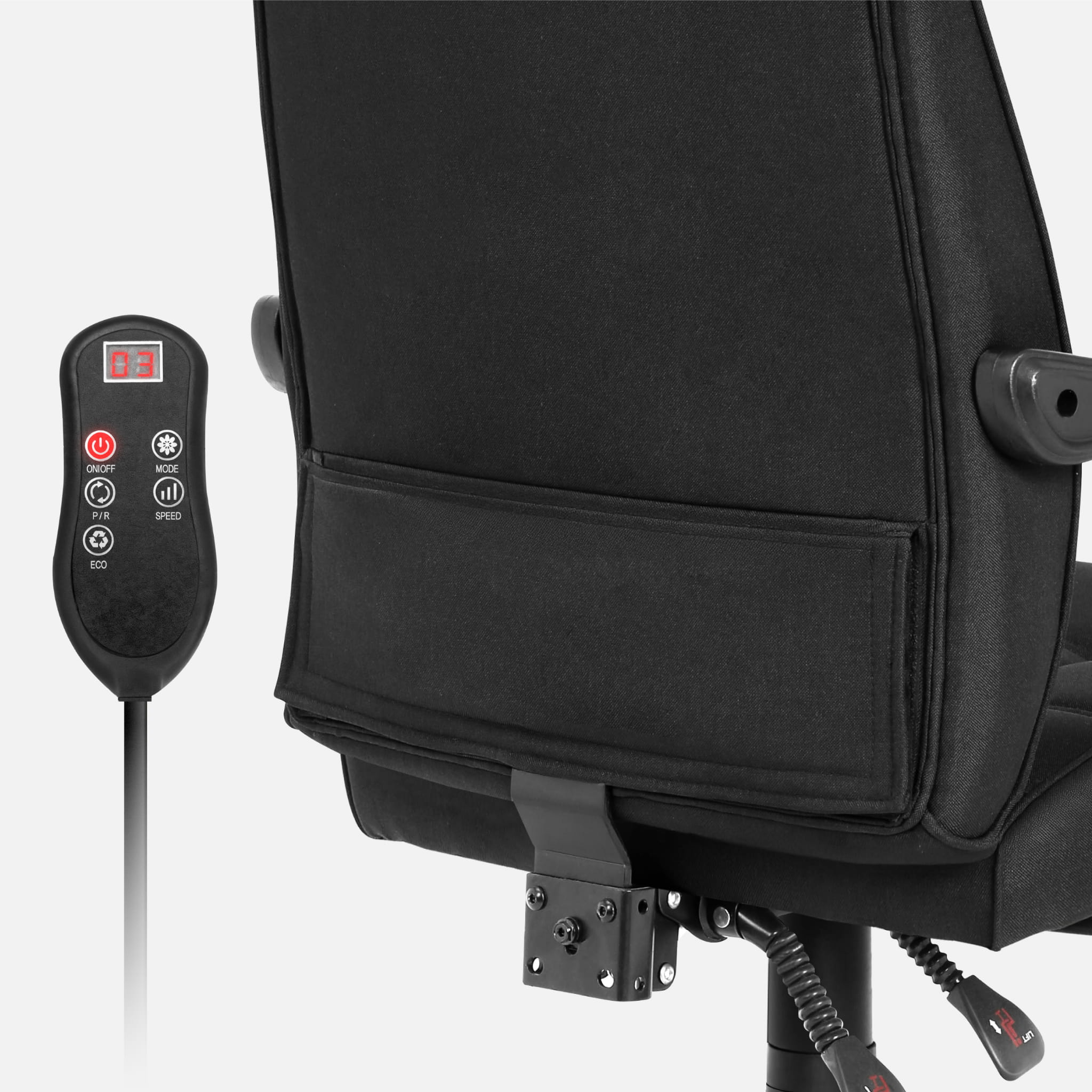 Mark Adler Boss 5.3 Schwarzer Massage-Bürostuhl 