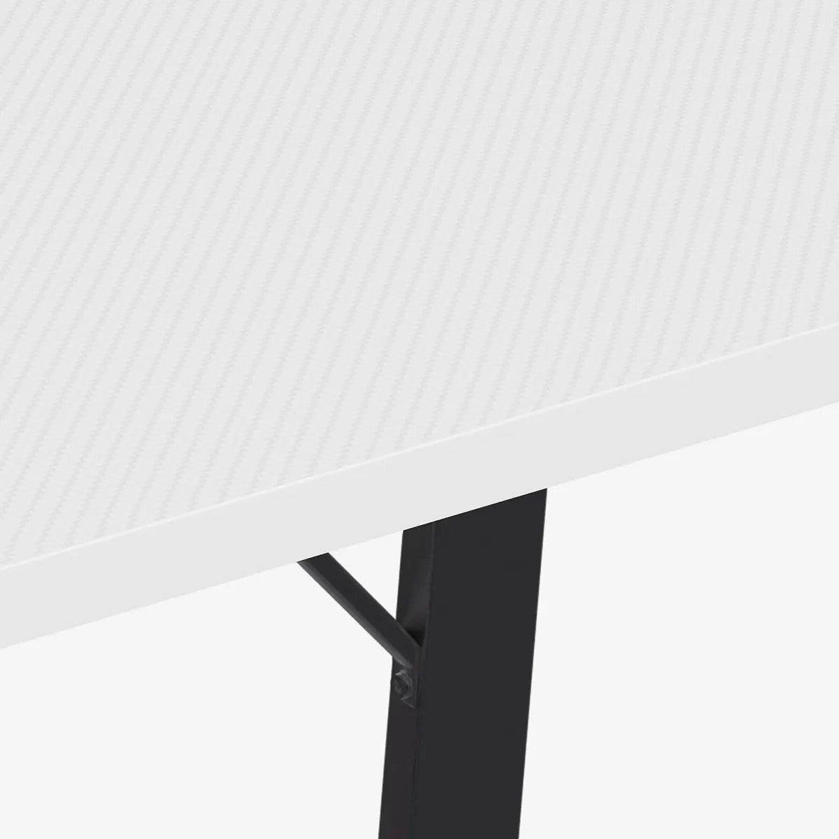 Huzaro Hero 1.5 Weißer Gaming-Schreibtisch 120 cm 