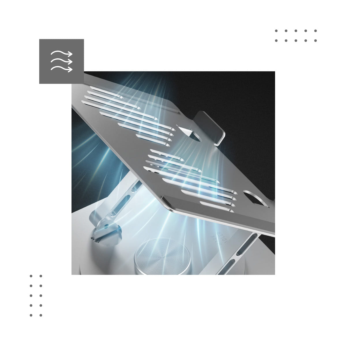 Mark Adler Stand 3.2 drehbarer Laptop-Ständer