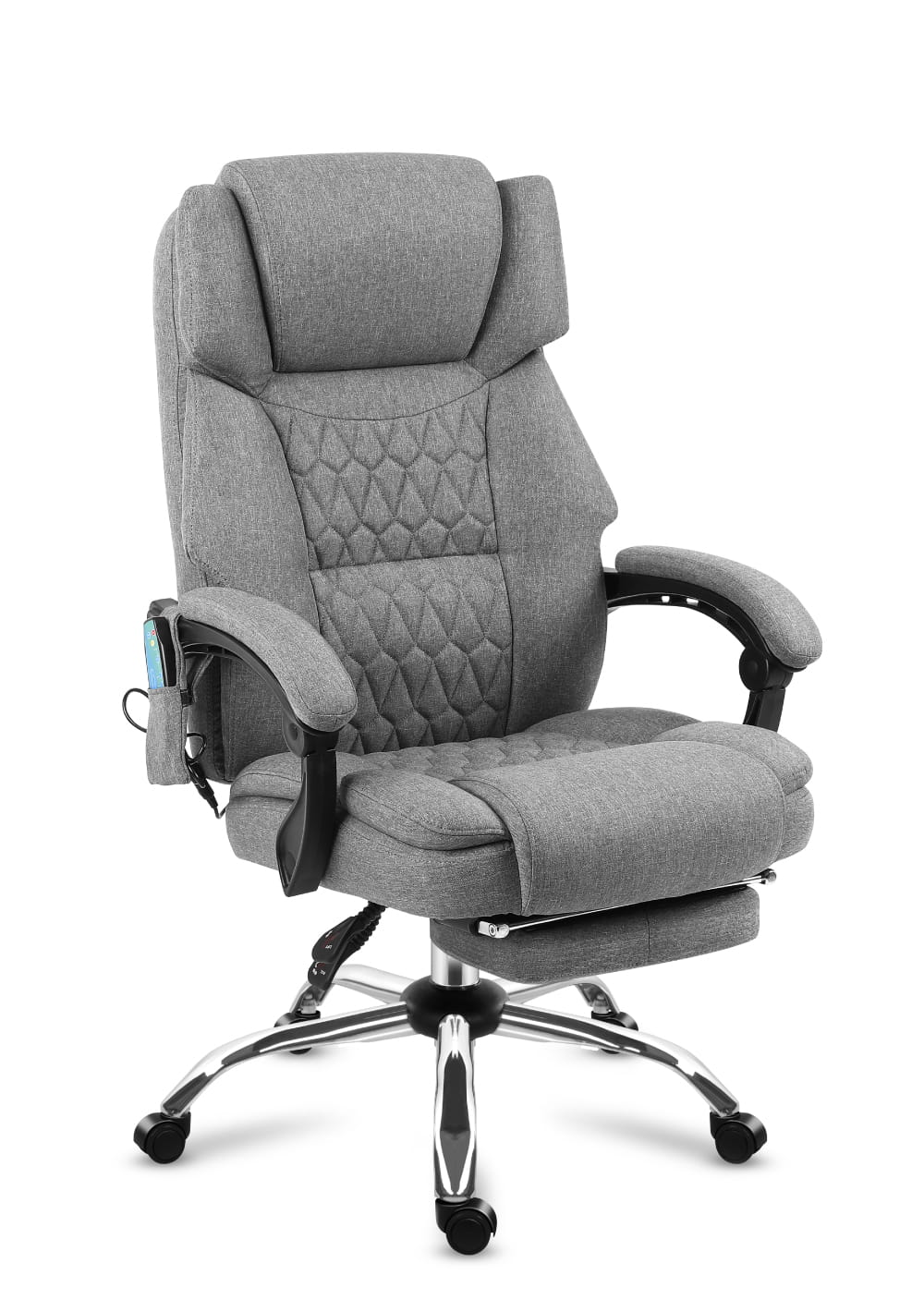 Mark Adler Boss 6.0 Grau Massage-Bürostuhl