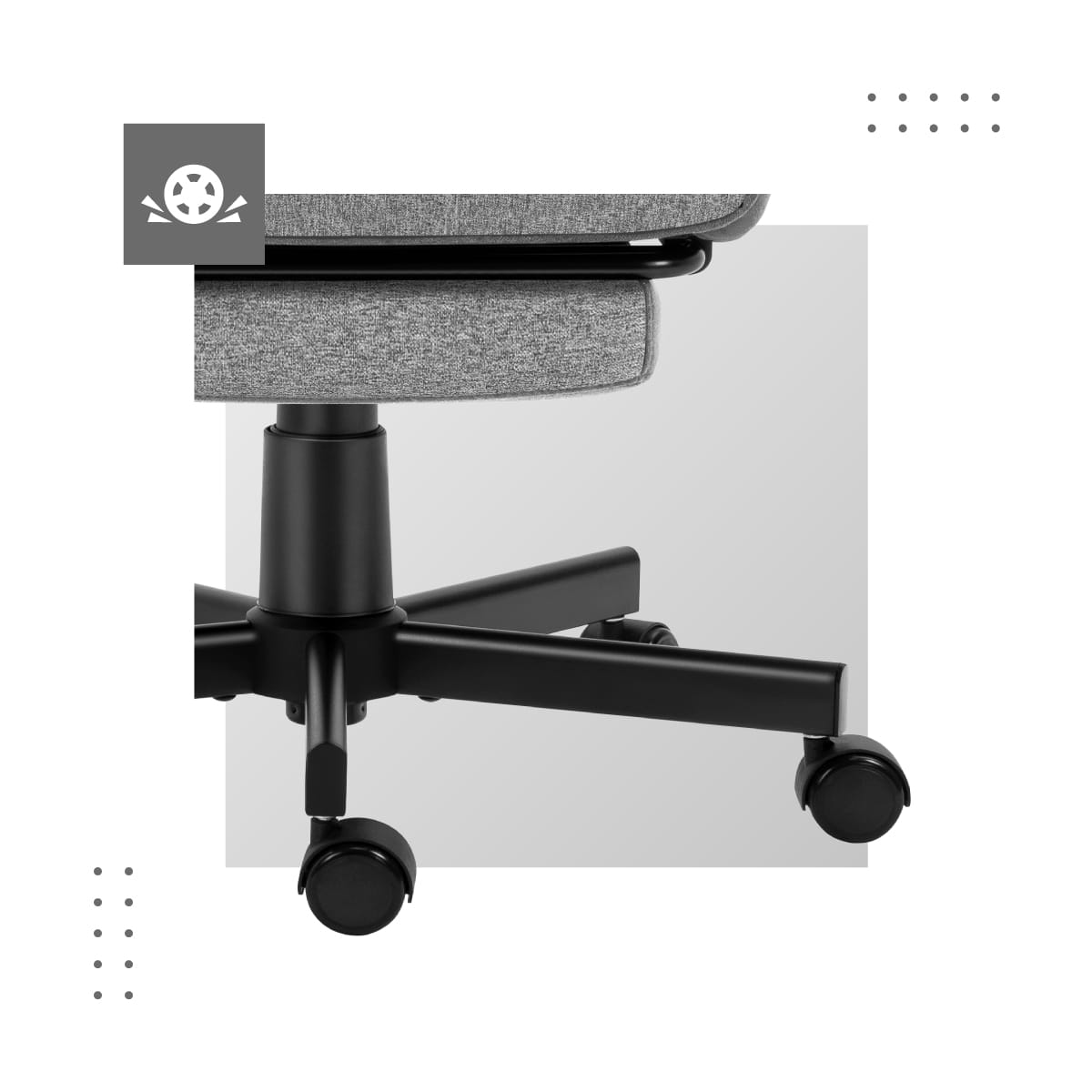 Mark Adler Boss 4.4 Bürostuhl Grau