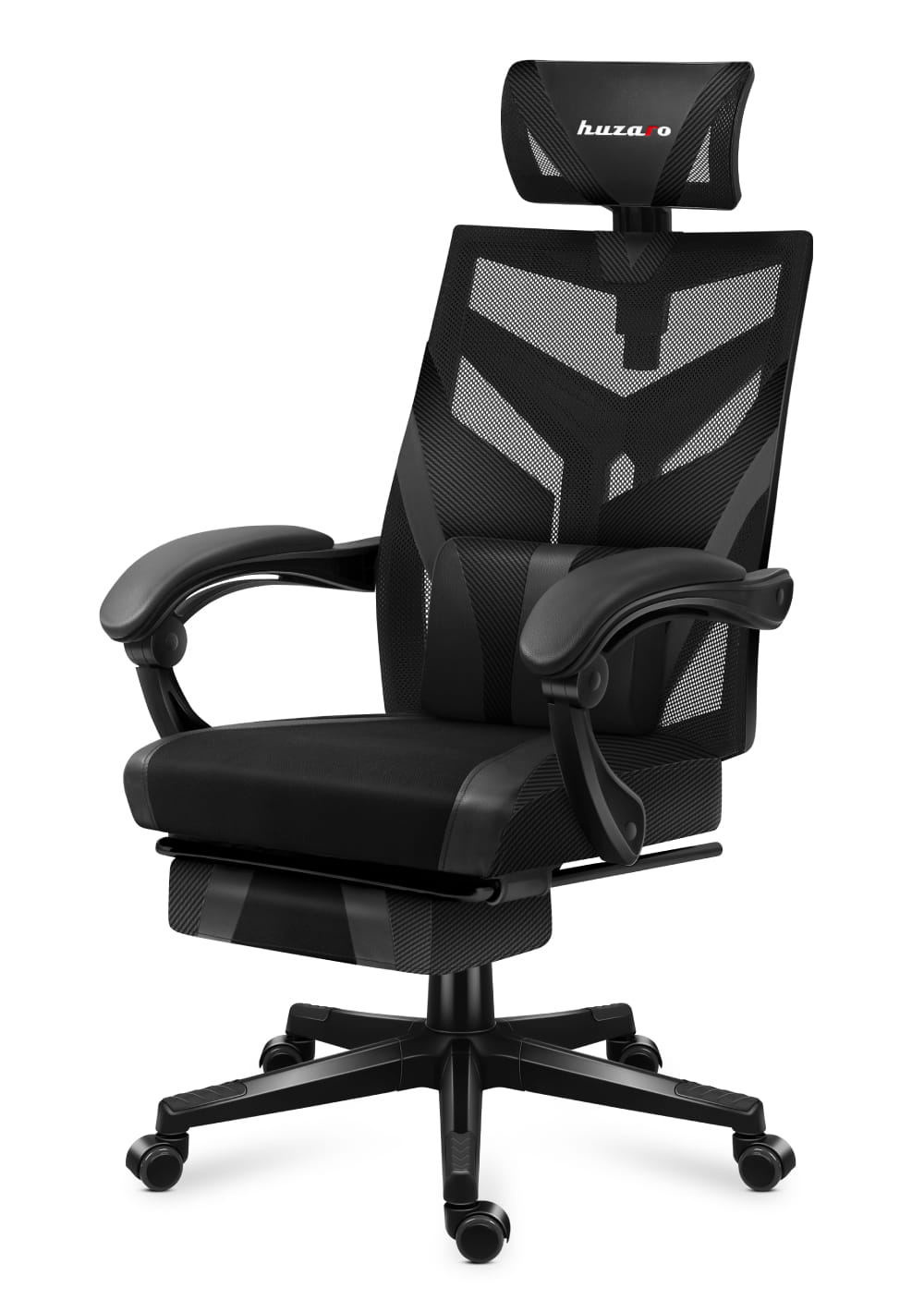 HUZARO COMBAT 5.0 Gaming-Stuhl Schwarz