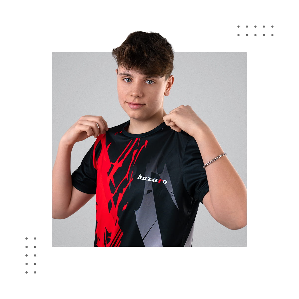 Huzaro Gaming-T-Shirt Größe S 