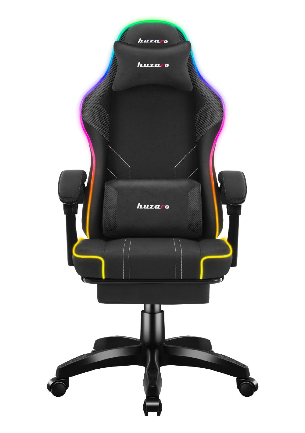 Huzaro Force 3.7 RGB LED Black Gaming-Stuhl