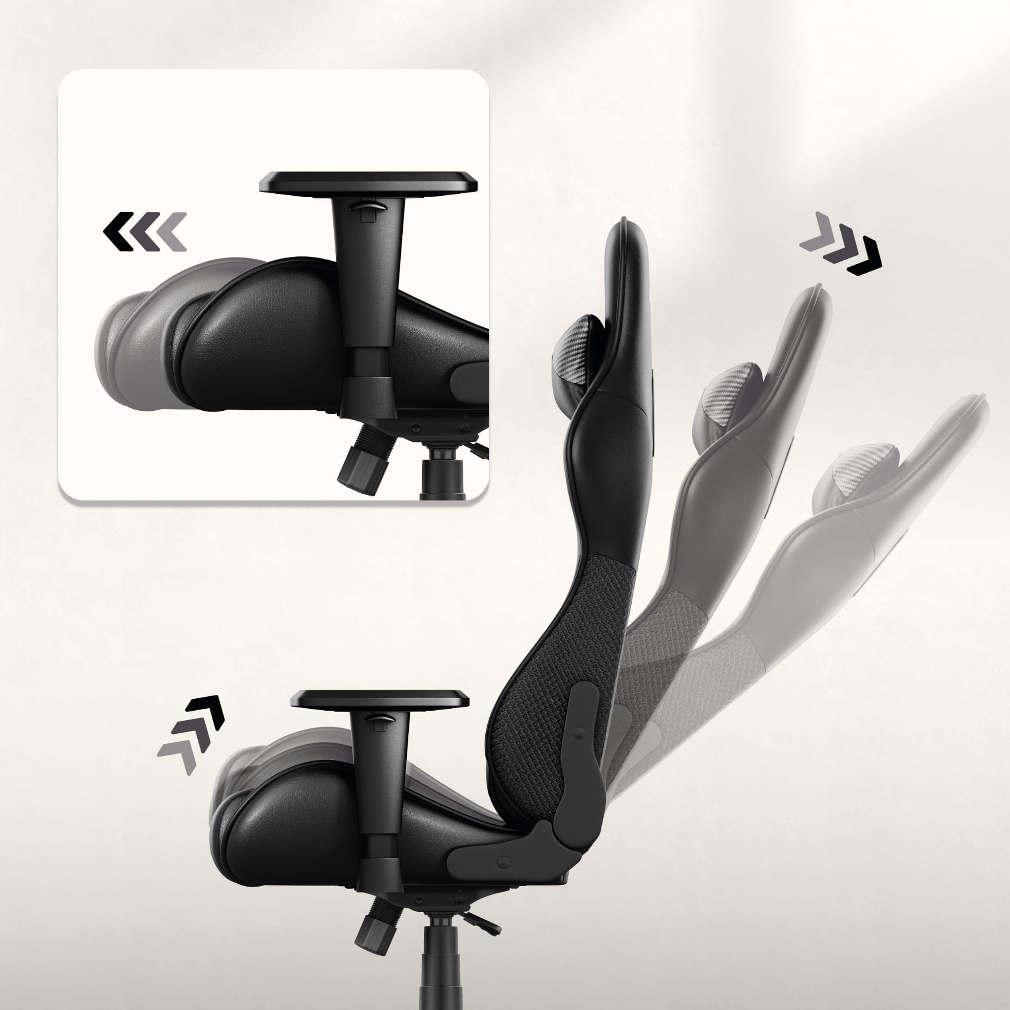 HUZARO FORCE 6.2 Carbon Gaming-Stuhl