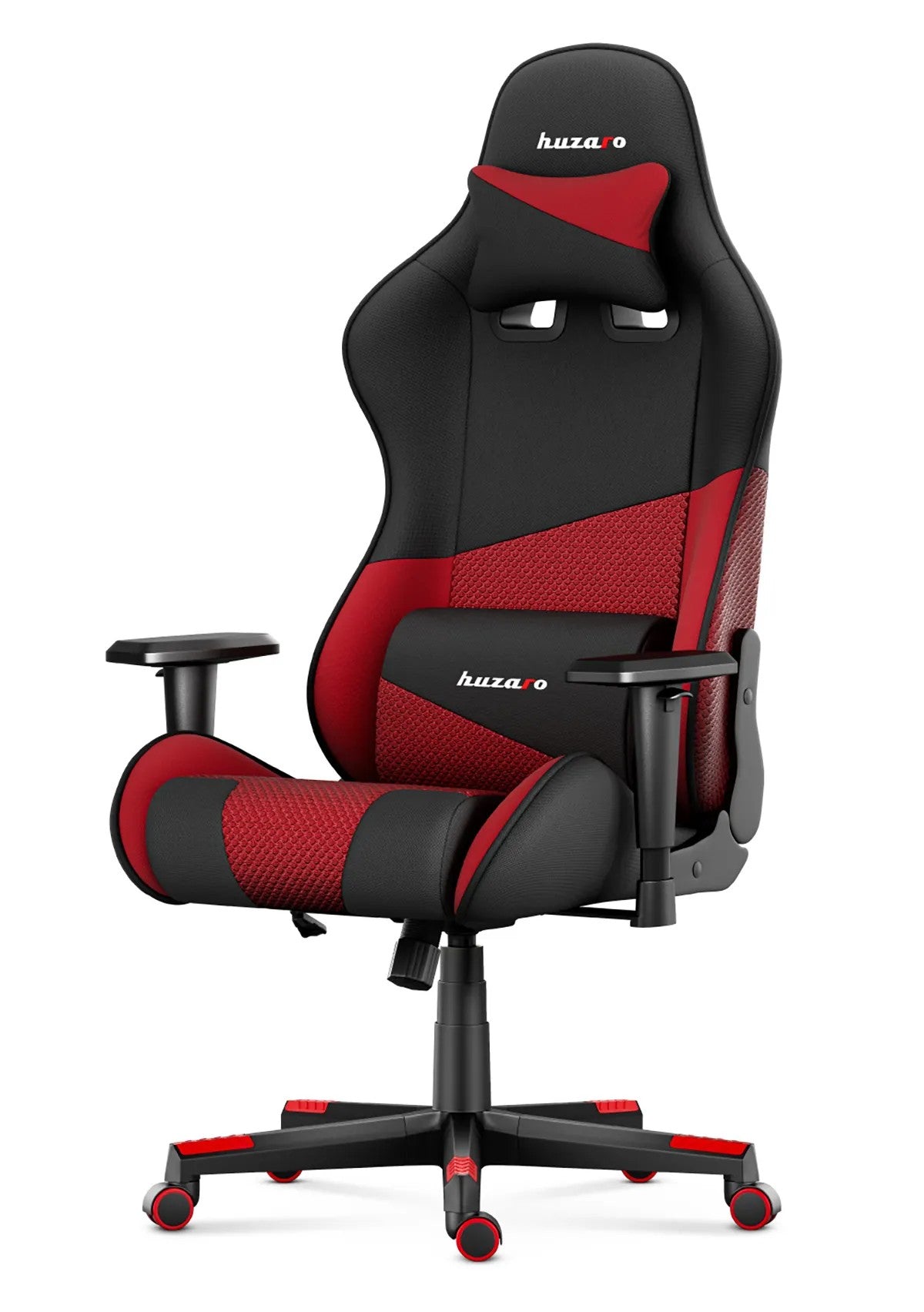 HUZARO FORCE 6.2 Rot Mesh Gaming-Stuhl
