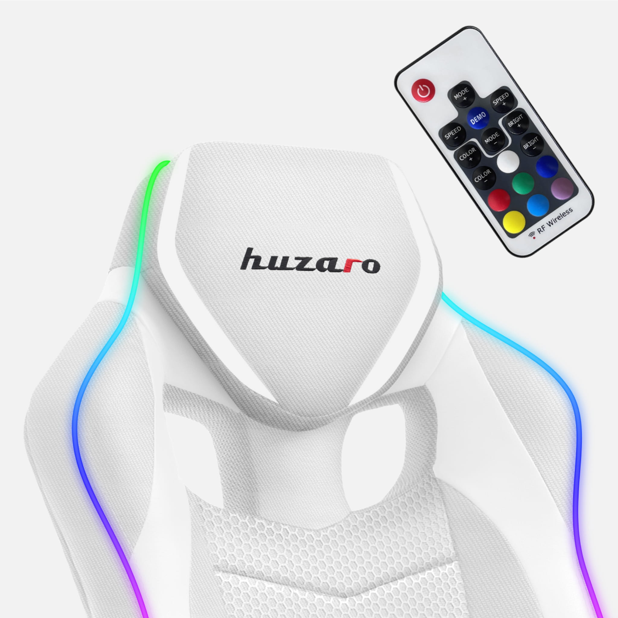 Gaming-Stühle Force 2.5 RGB LED Weiß Mesh