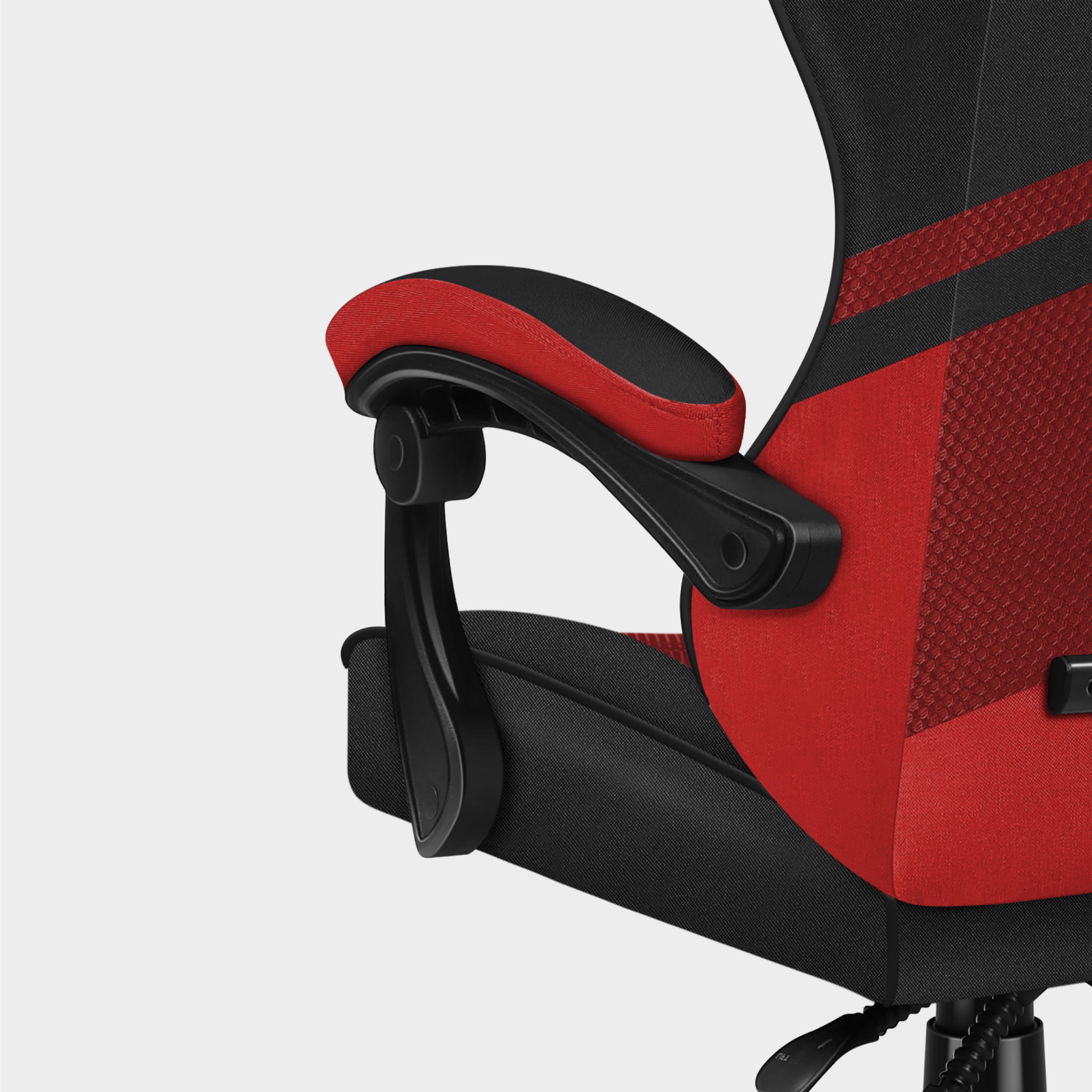 HUZARO FORCE 4.4 Rot Mesh Gaming-Stuhl