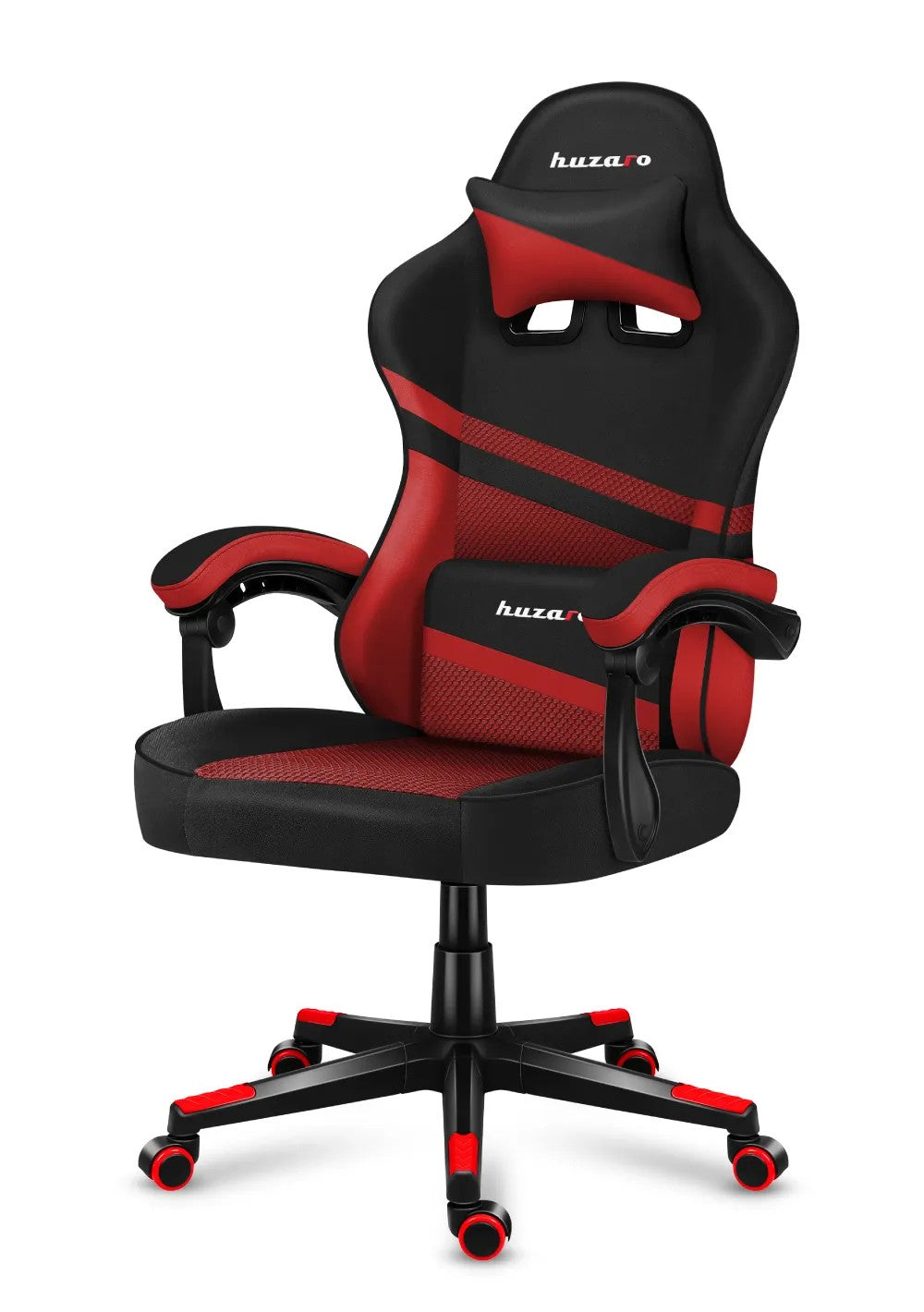 HUZARO FORCE 4.4 Rot Mesh Gaming-Stuhl