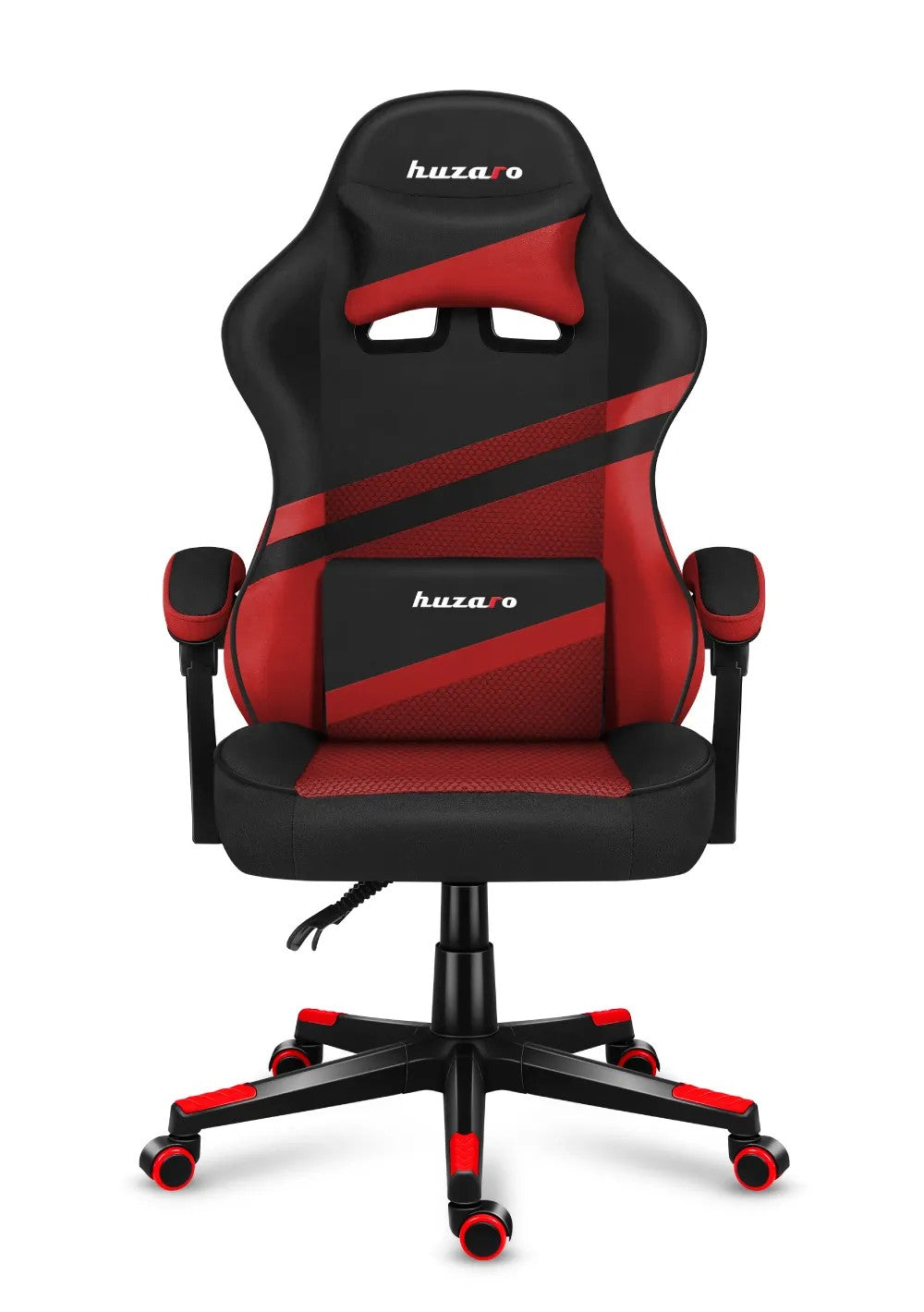 HUZARO FORCE 4.4 Rot Mesh Gaming-Stuhl