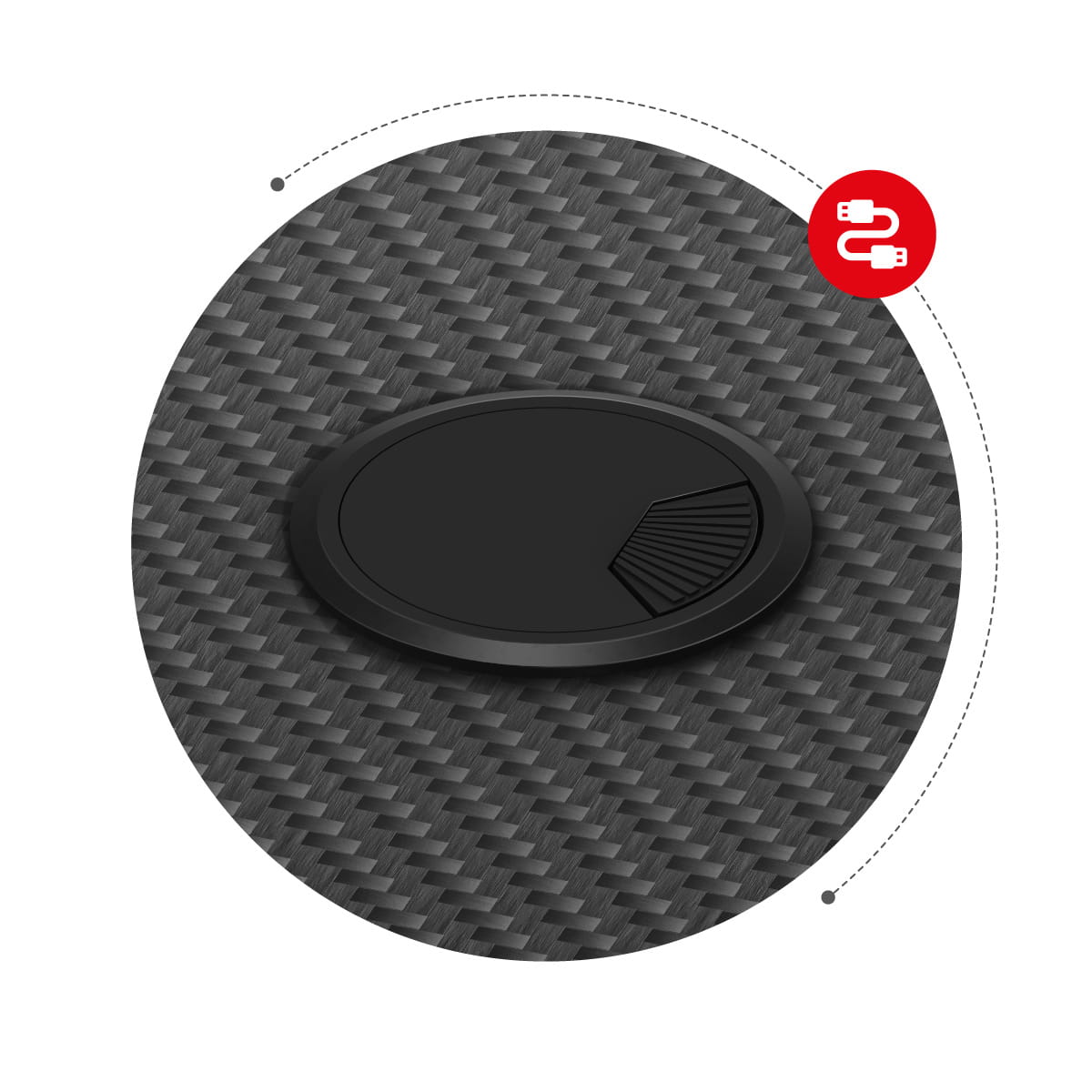 Huzaro Hero 4.8 Gaming-Schreibtisch RGB LED