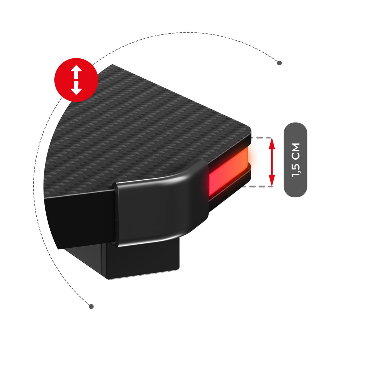 Huzaro Hero 4.8 Gaming-Schreibtisch RGB LED