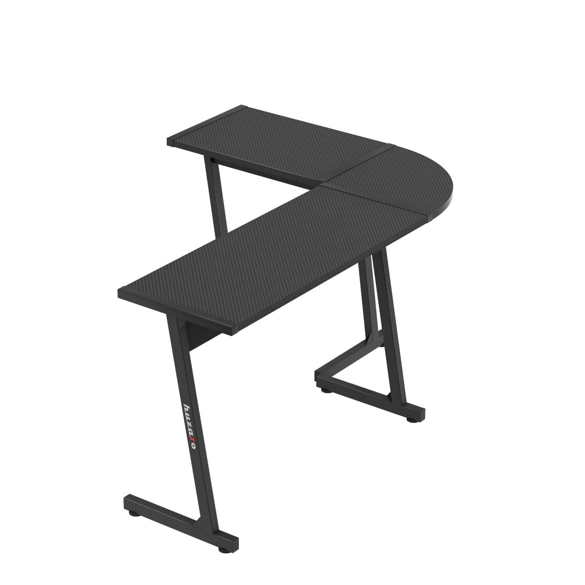 Huzaro Hero 6.0 Eck-Gaming-Schreibtisch schwarz