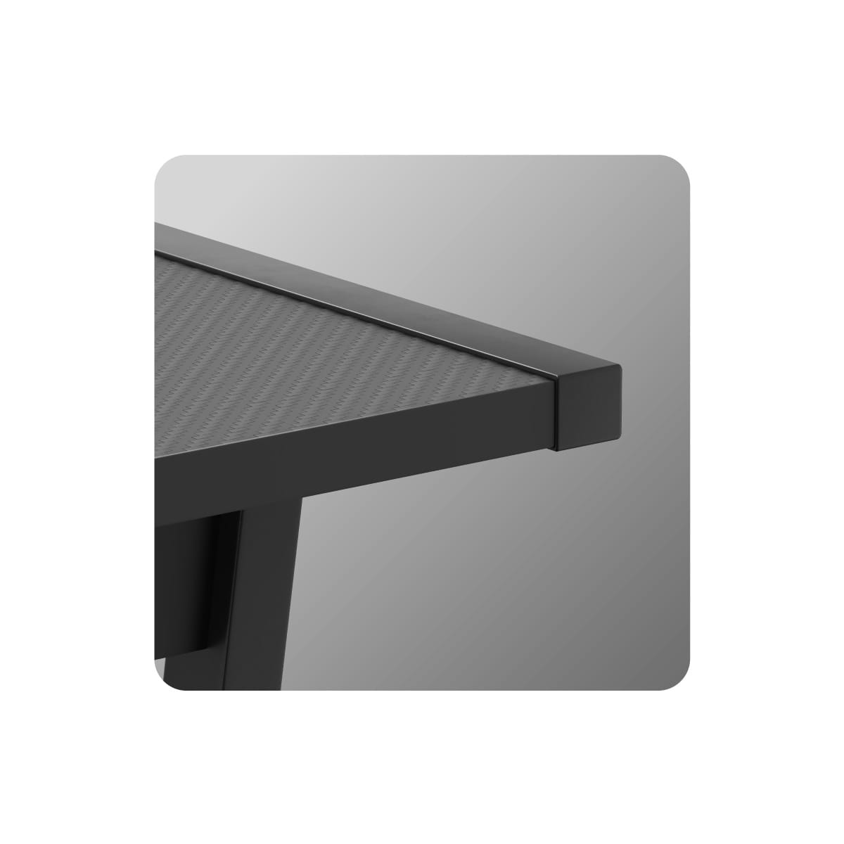 Huzaro Hero 6.0 Eck-Gaming-Schreibtisch schwarz