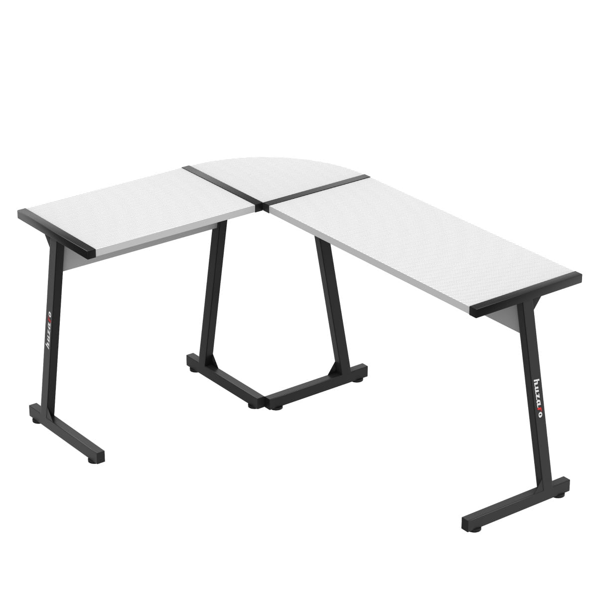 Huzaro Hero 6.0 Eck-Gaming-Schreibtisch weiß