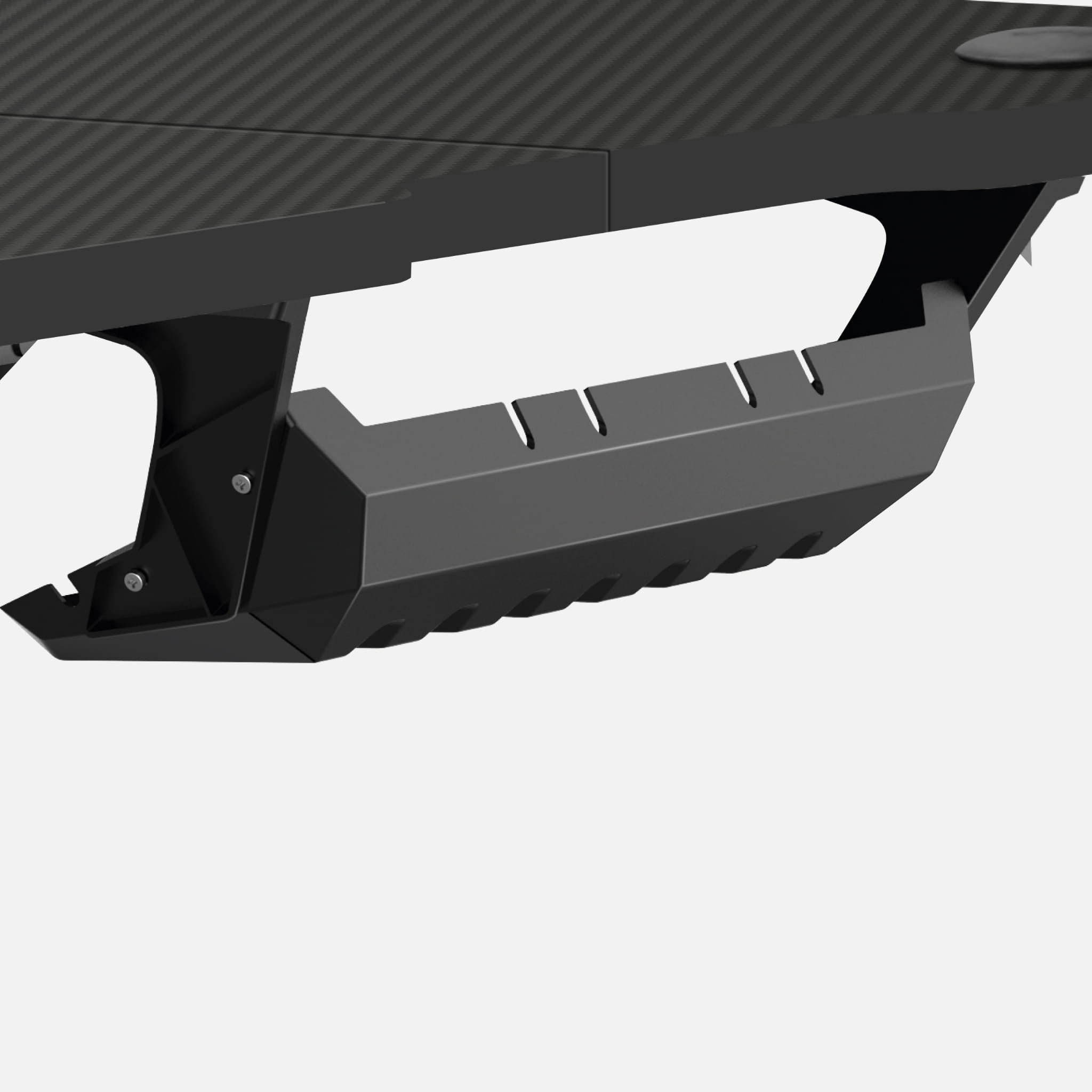 Huzaro Hero 7.7 Eck-Gaming-Schreibtisch schwarz