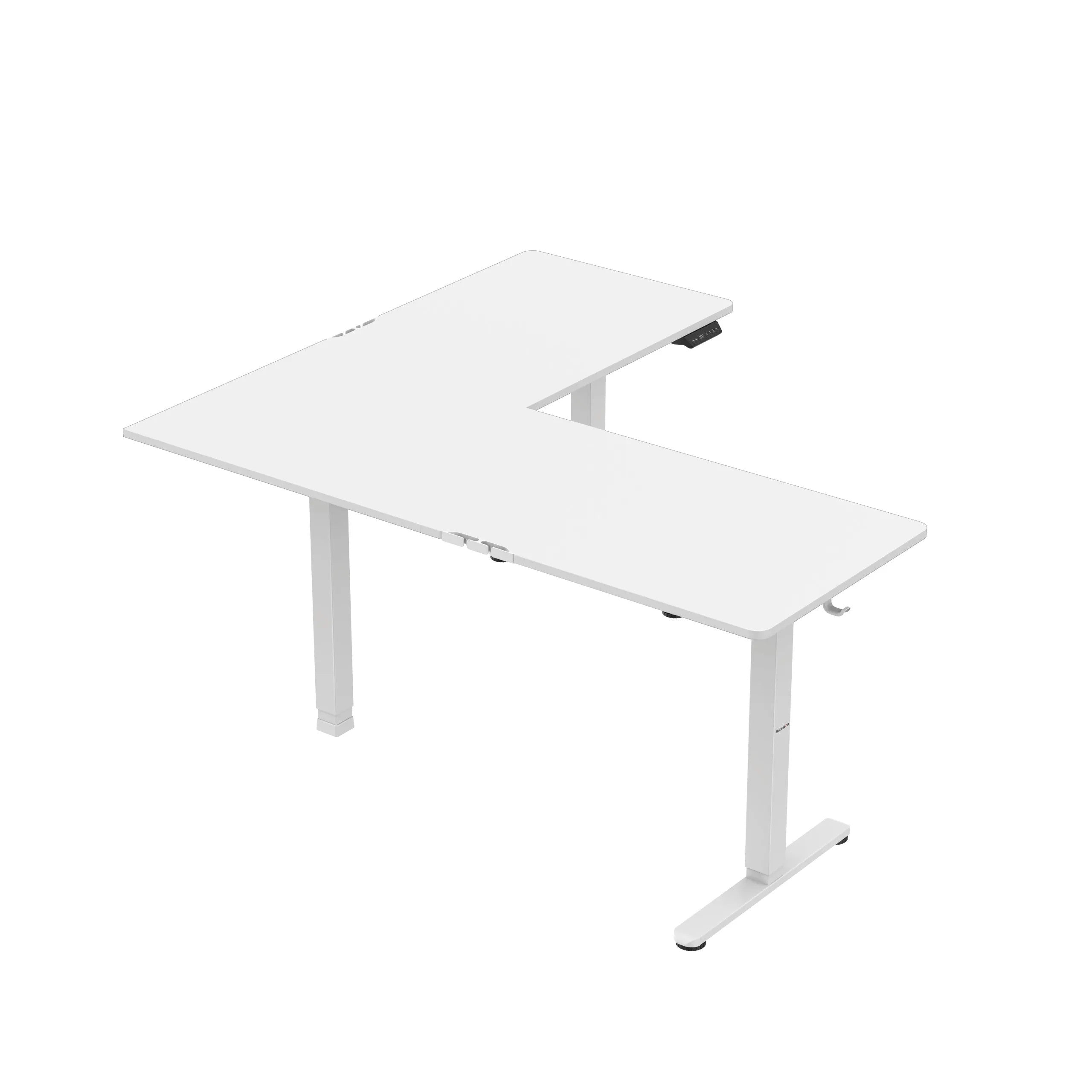 Huzaro Hero 9.5 elektrischer Eckschreibtisch schwarz