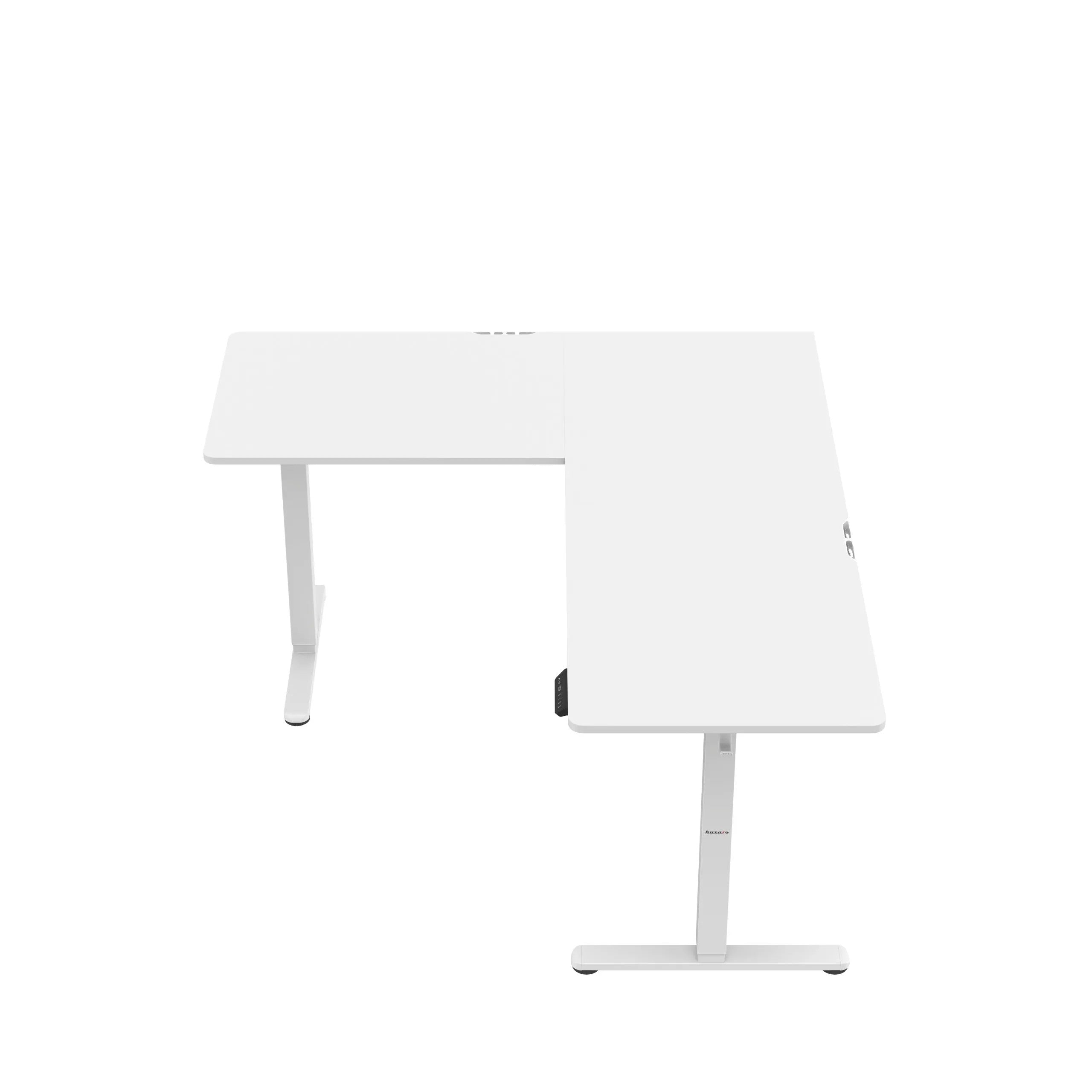 Huzaro Hero 9.5 elektrischer Eckschreibtisch schwarz