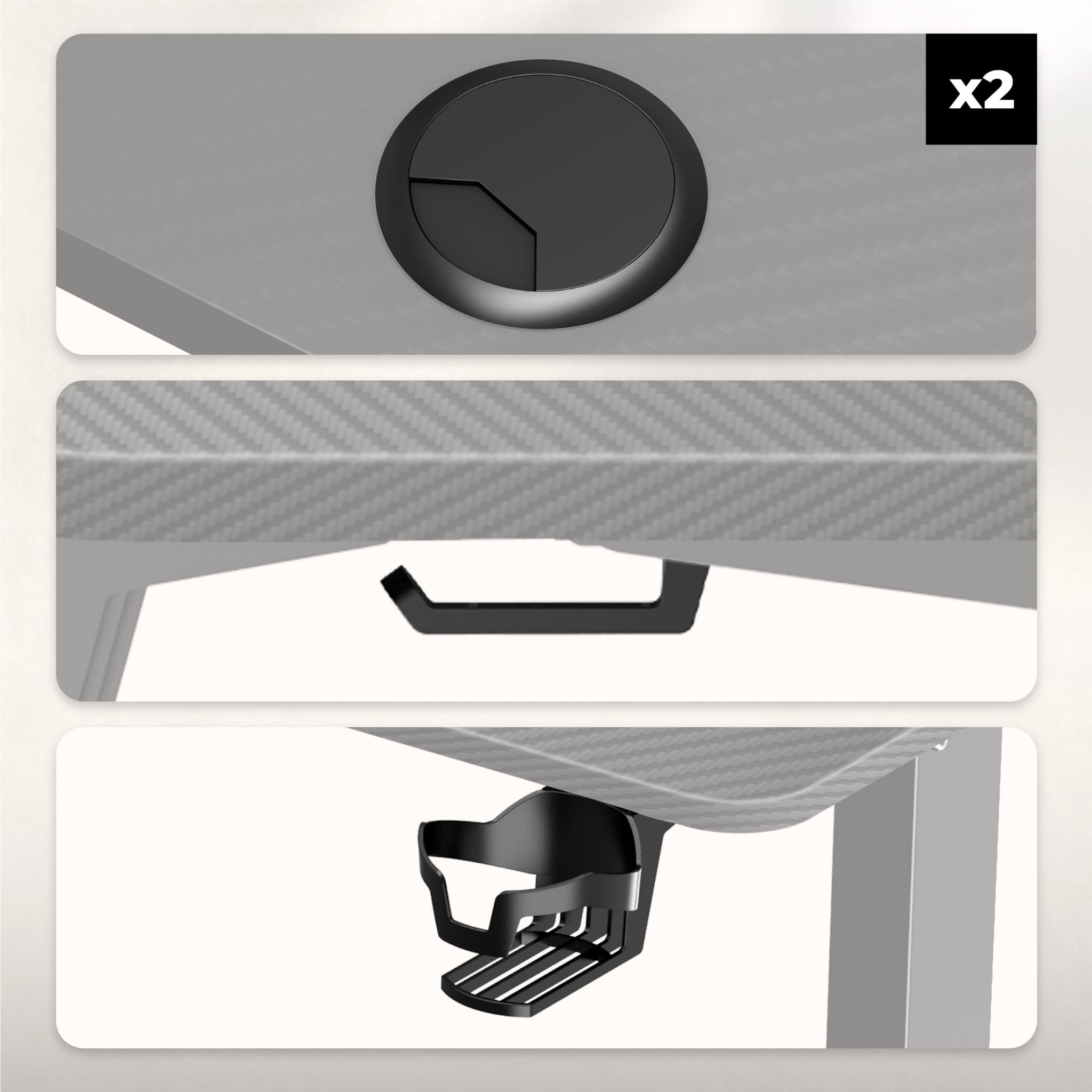 Huzaro Hero 8.5 elektrischer Schreibtisch