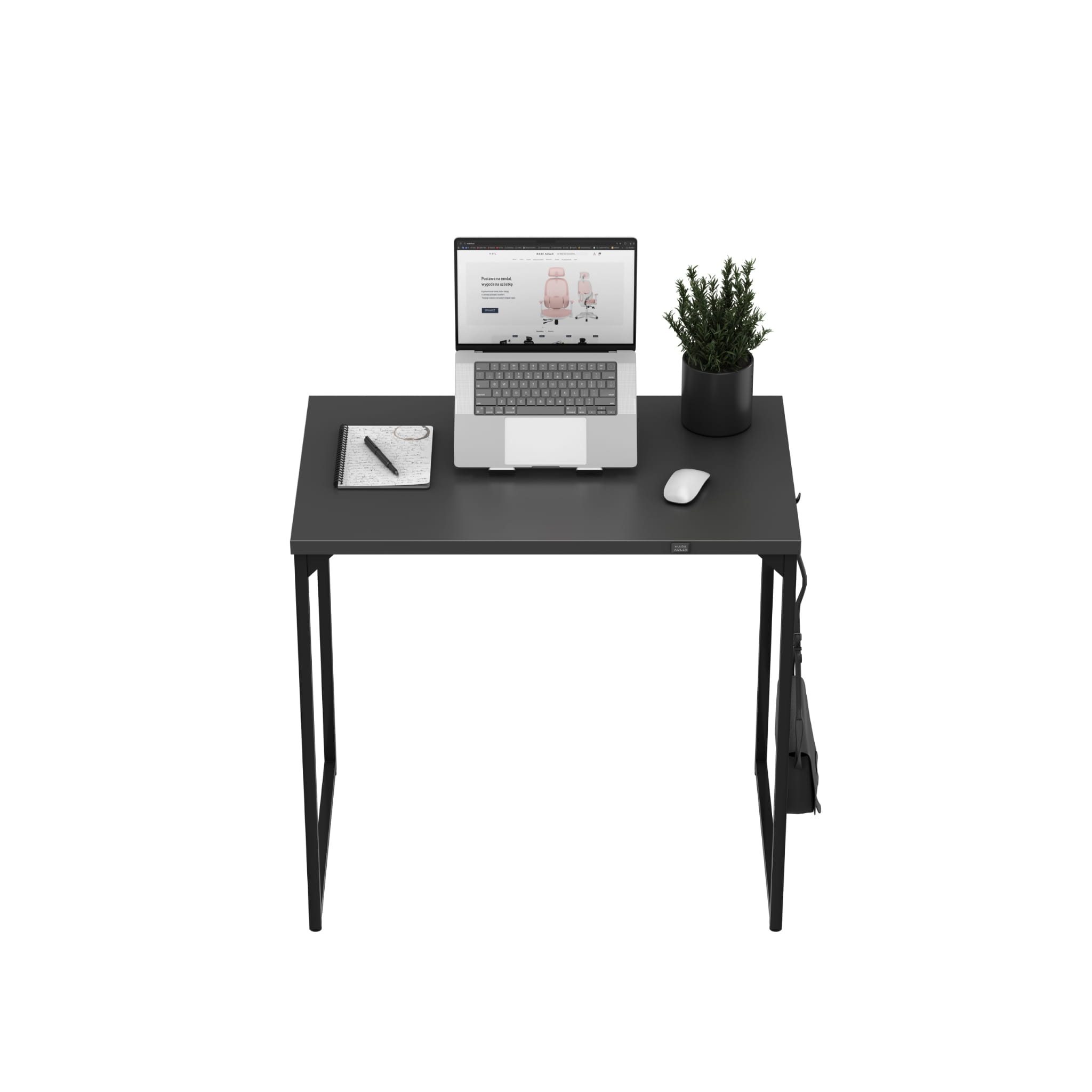 Mark Adler Leader 1.3 Schwarzer Schreibtisch