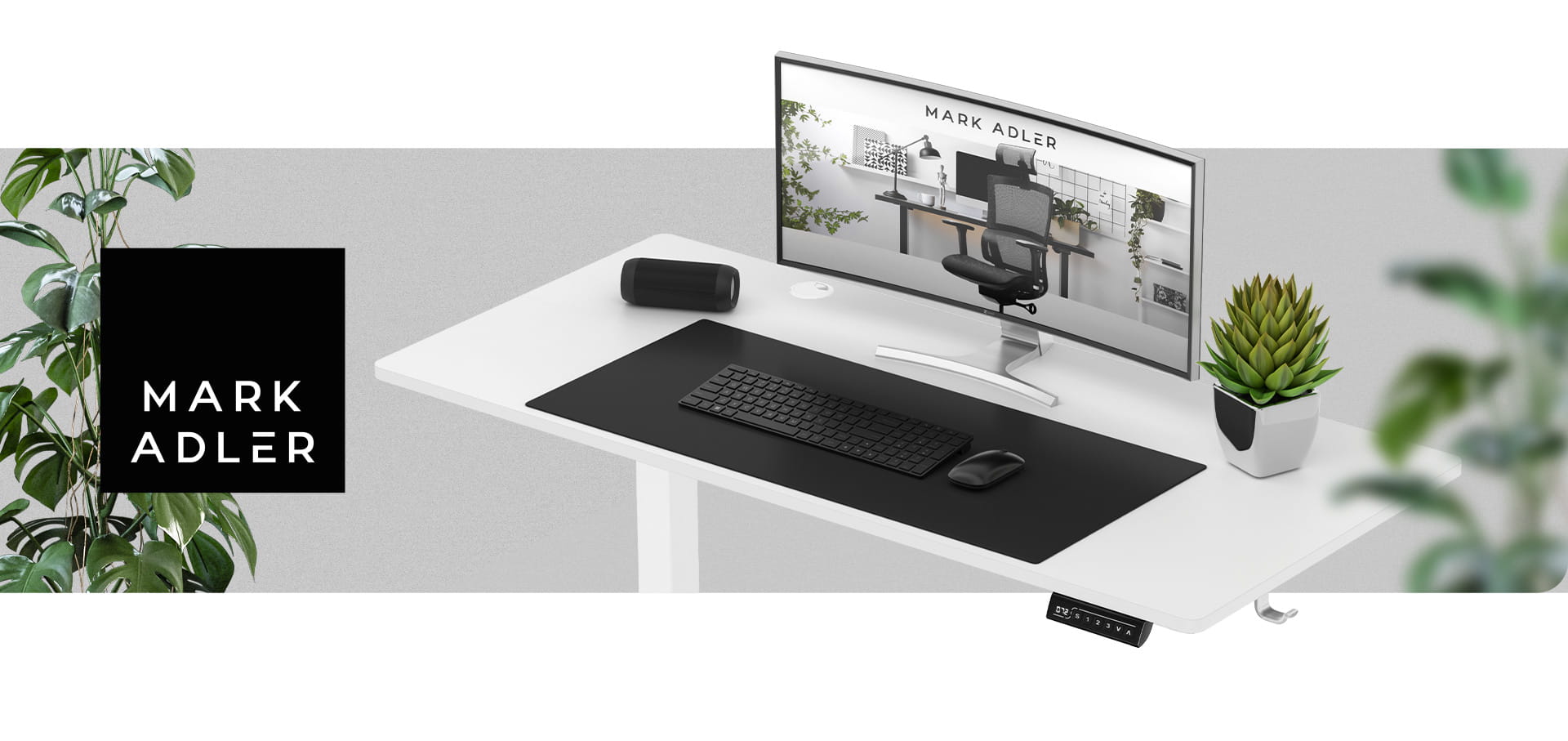 Mark Adler Leader 7.0 Elektrischer Schreibtisch Weiß
