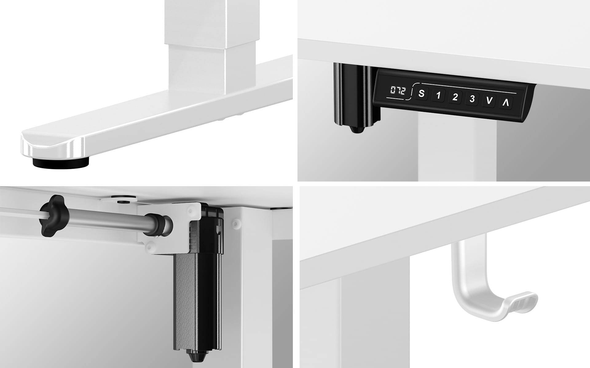 Mark Adler Leader 7.0 Elektrischer Schreibtisch Weiß