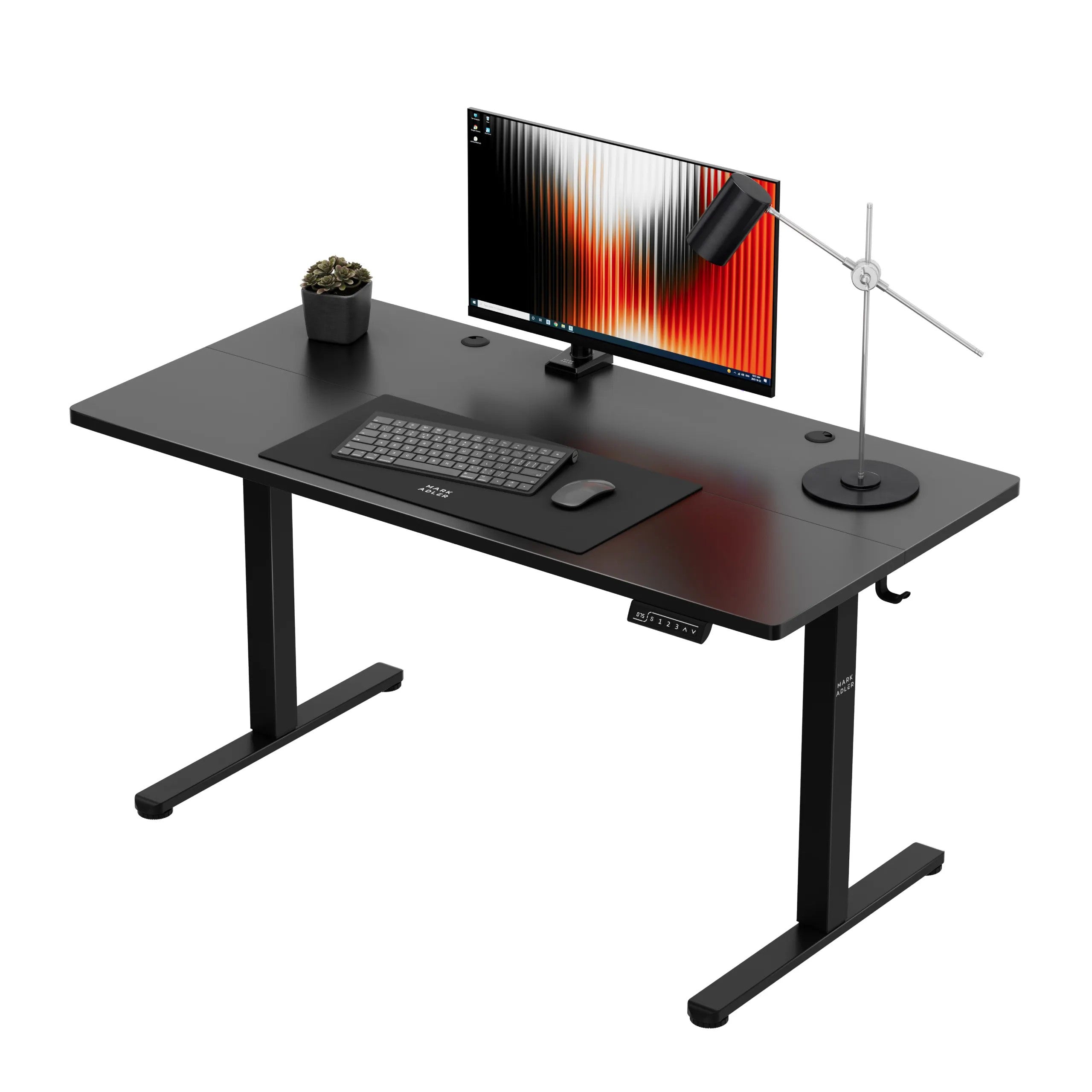 Mark Adler Leader 7.3 Schwarz Höhenverstellbarer Schreibtisch