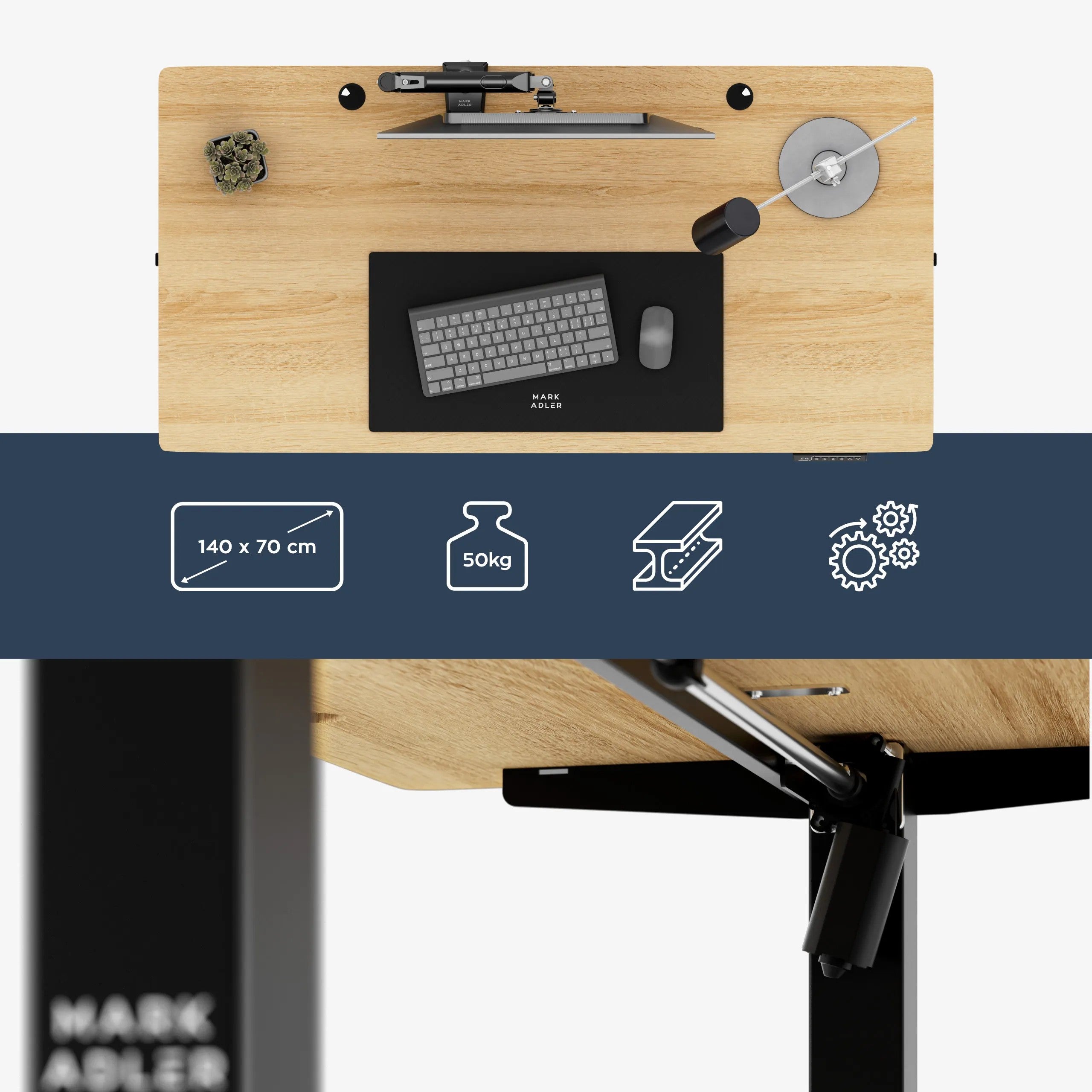 Mark Adler Leader 7.3 Craft Höhenverstellbarer Schreibtisch