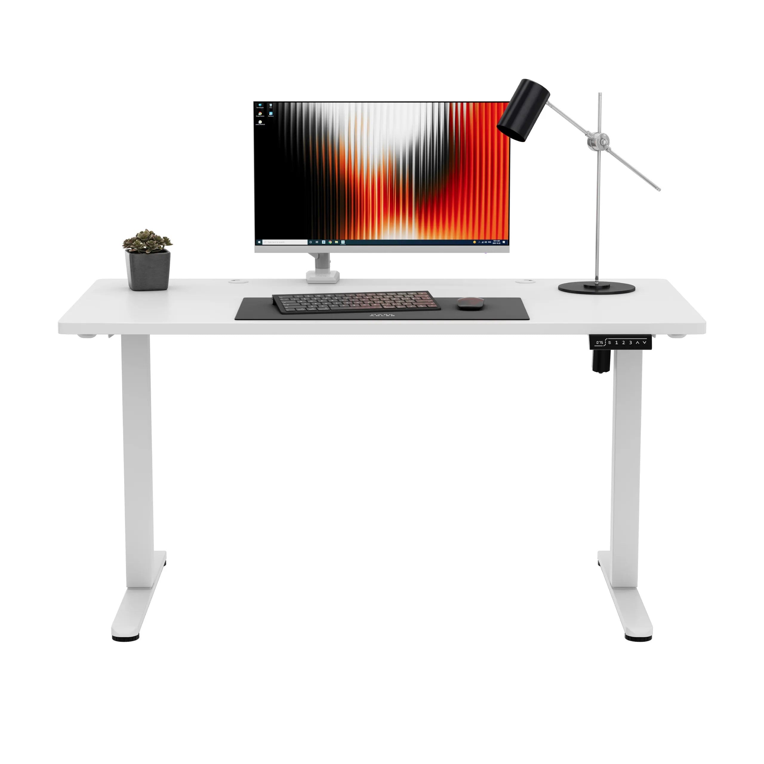 Mark Adler Leader 7.3 Weiß Höhenverstellbarer Schreibtisch